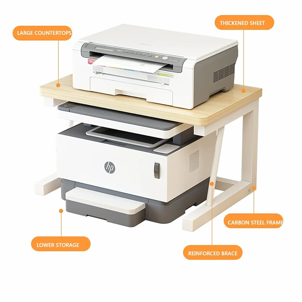 Drukarka Szafka Półka na drukarkę Stojak Kuchenny Stojak Biurko Półka z Szafką Do Przechowywania Biuro Home Desktop Desktop Stop Office Organizacja Stojak im