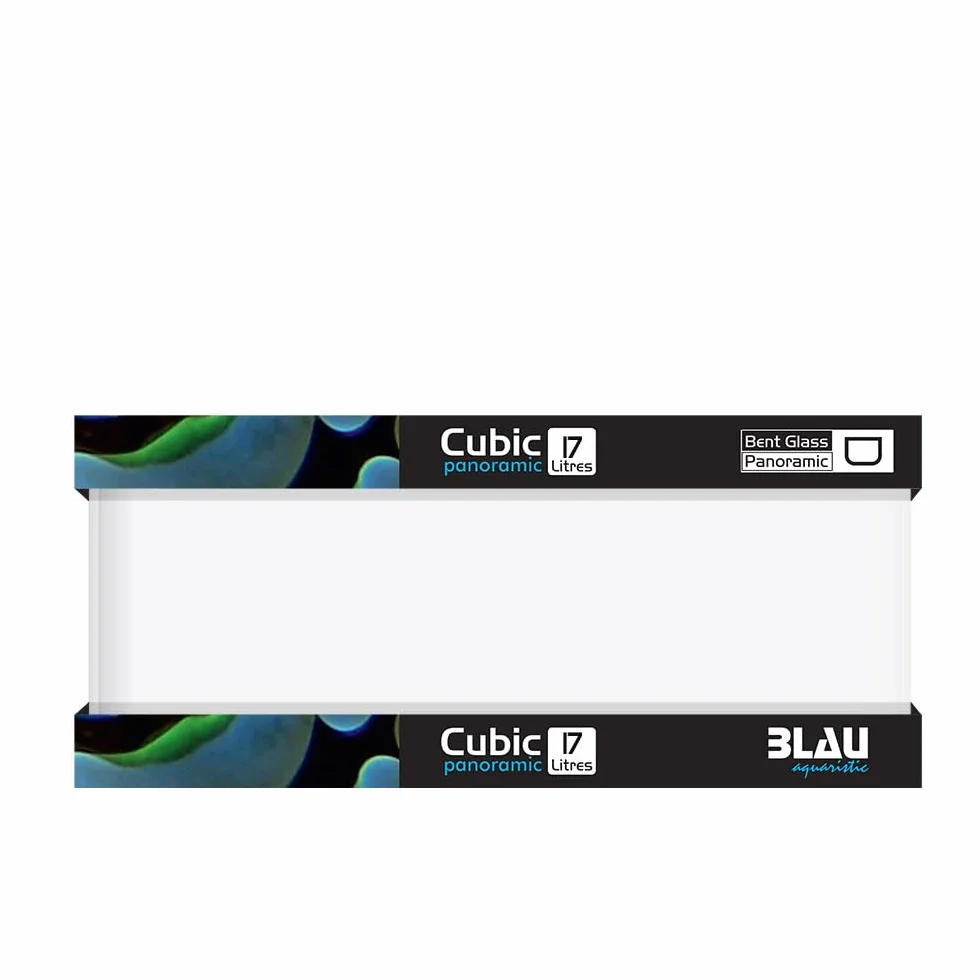 Blau Aquaristic Cubic Panoramiczny 45 x 24 x 16 cm 17 litrów 4900 g