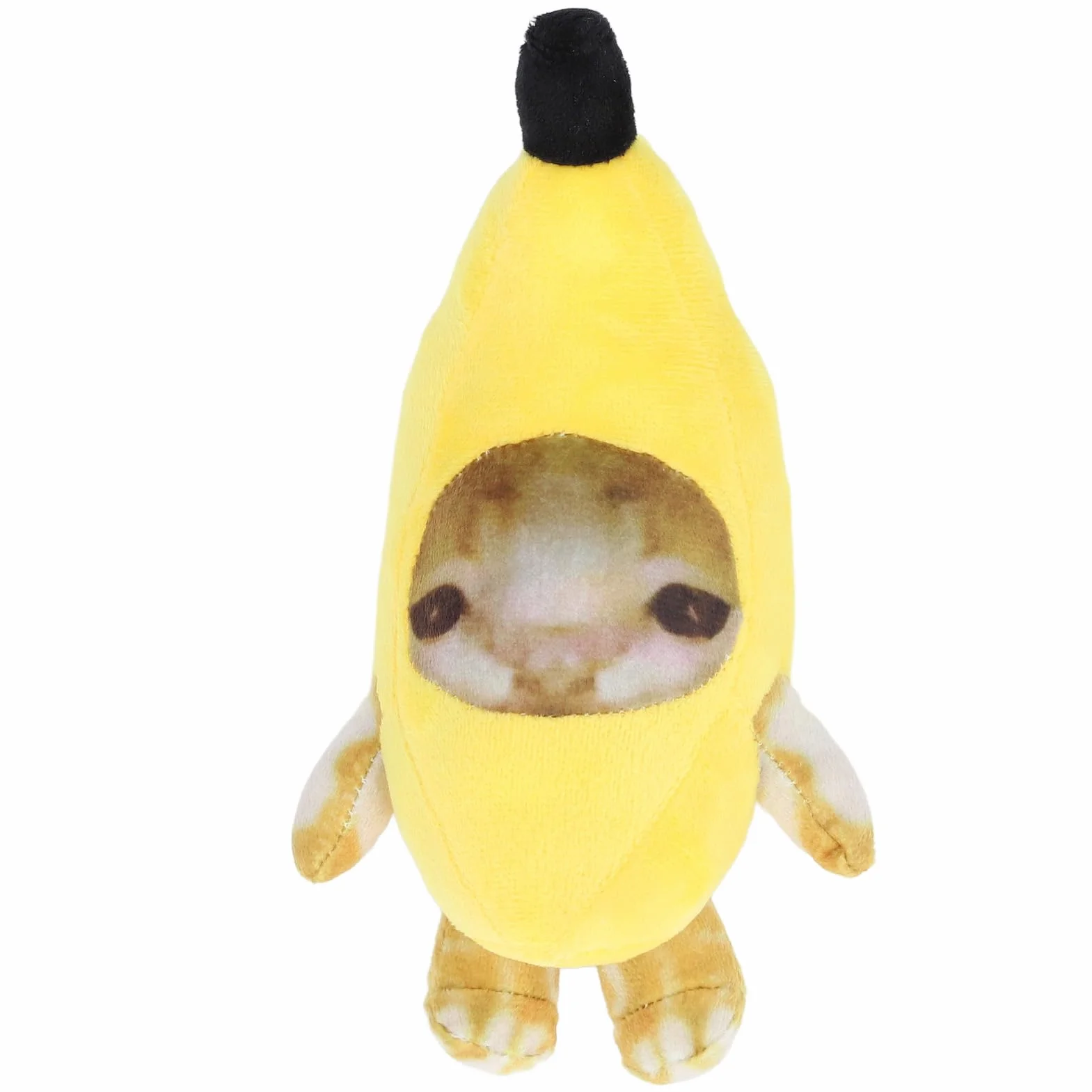 Pluszowy Kot Bananowy 20 cm Zabawna Dekompresja Miękki Pluszak