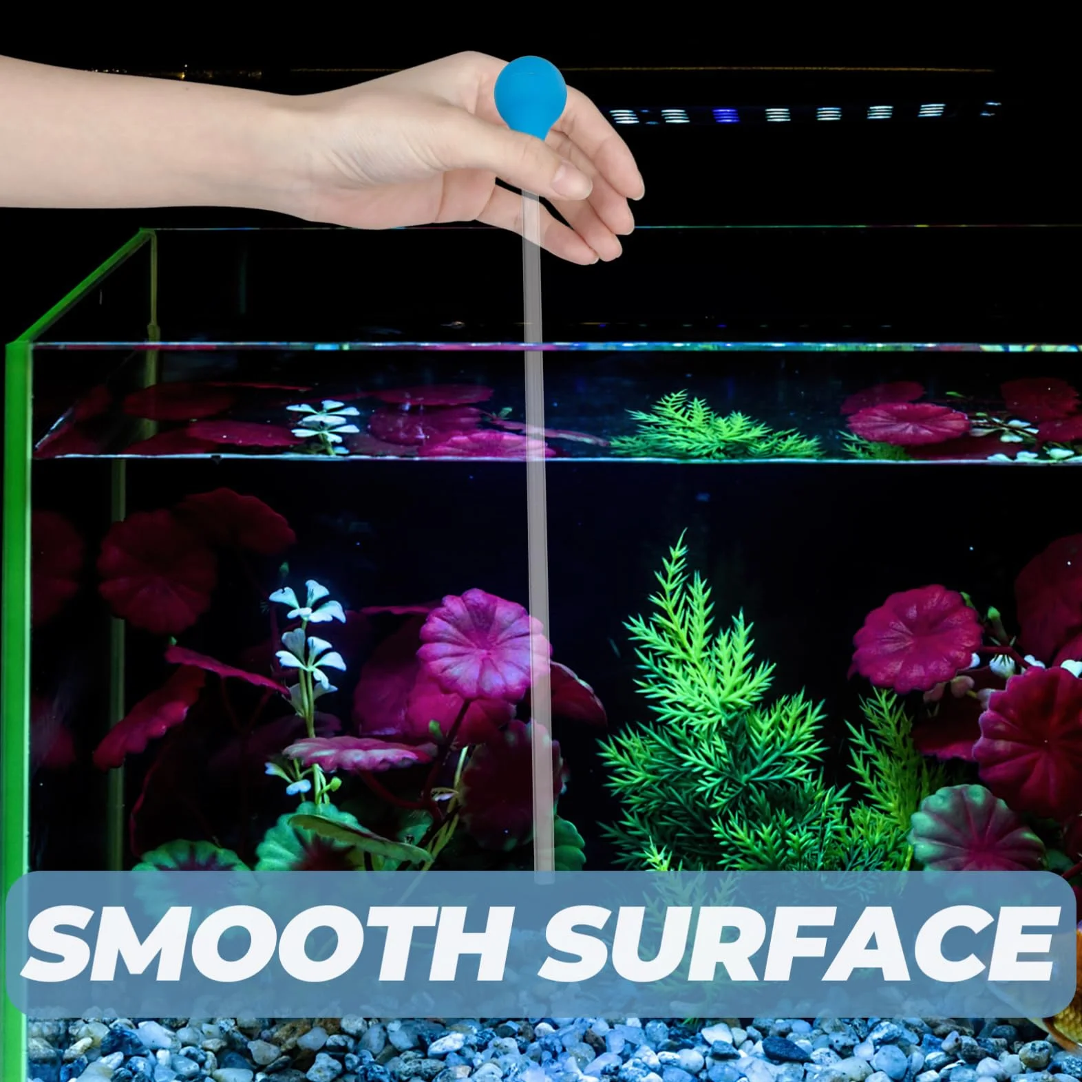 BESPORTBLE 2Pcs Coral Feed Tube Rurka Koralowa Akwarium