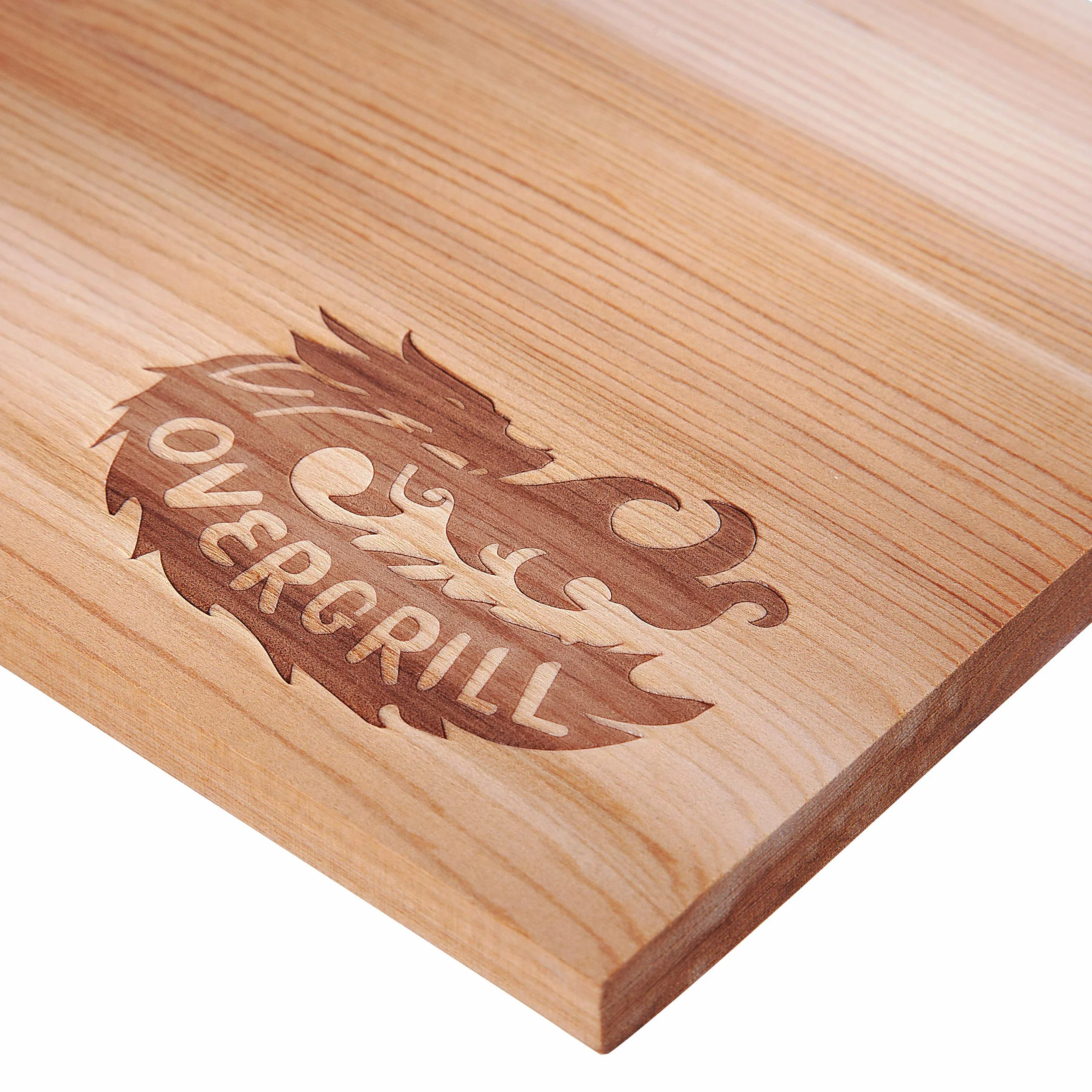 Deska do grillowania z drewna cedrowego: Premium XXL deska do palenia – deska do grillowania z drewna kanadyjskiego Western Red, deska do grilla dla łagodnego aromatu dymu, deska grillowa z drewna cedrowego