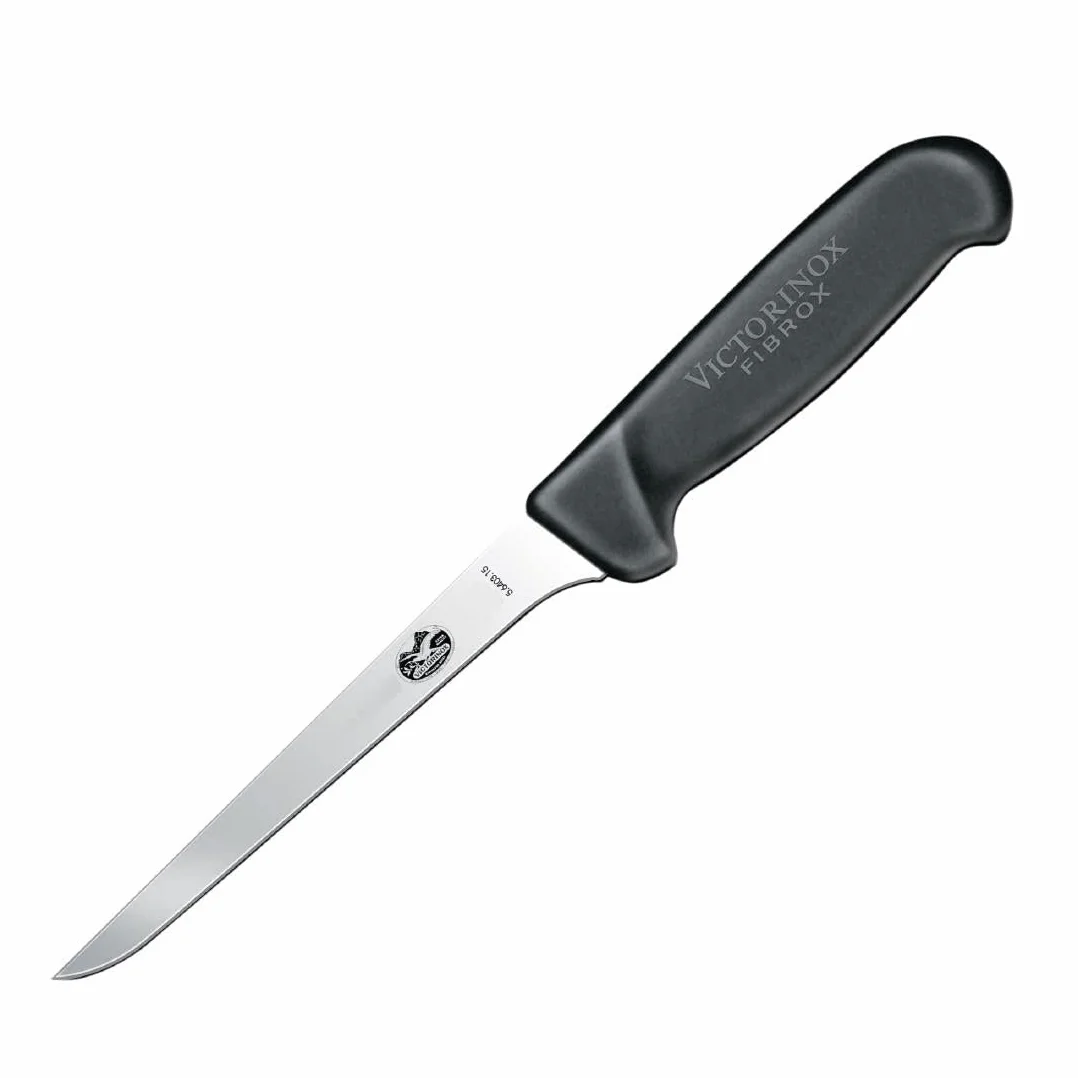 Victorinox, coltello da cucina disossatore Fibrox, kolor czarny, 15 cm, 5.6403.15