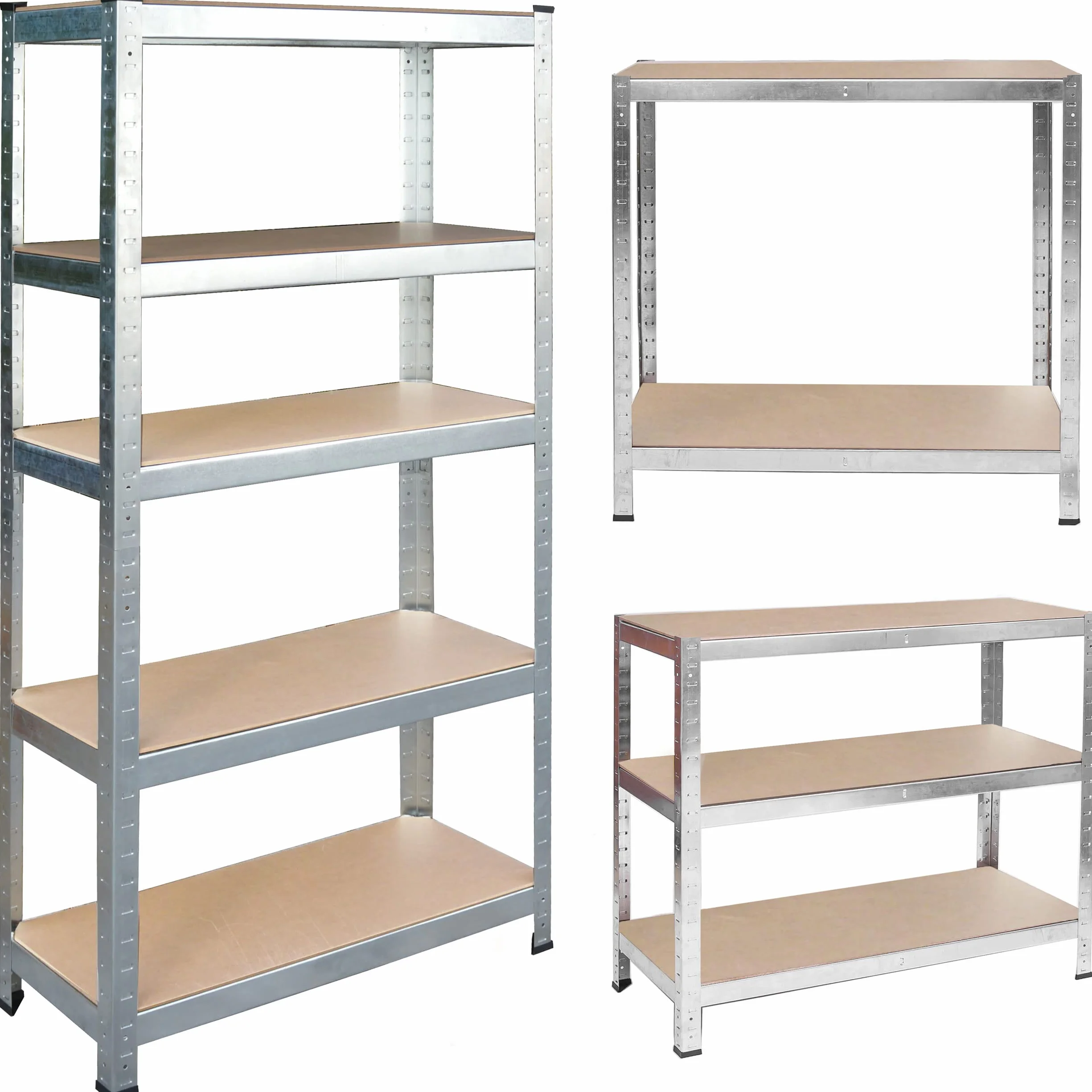 Regał metalowy magazynowy 180 x 90 x 40 cm 875 kg Humberg HR-812