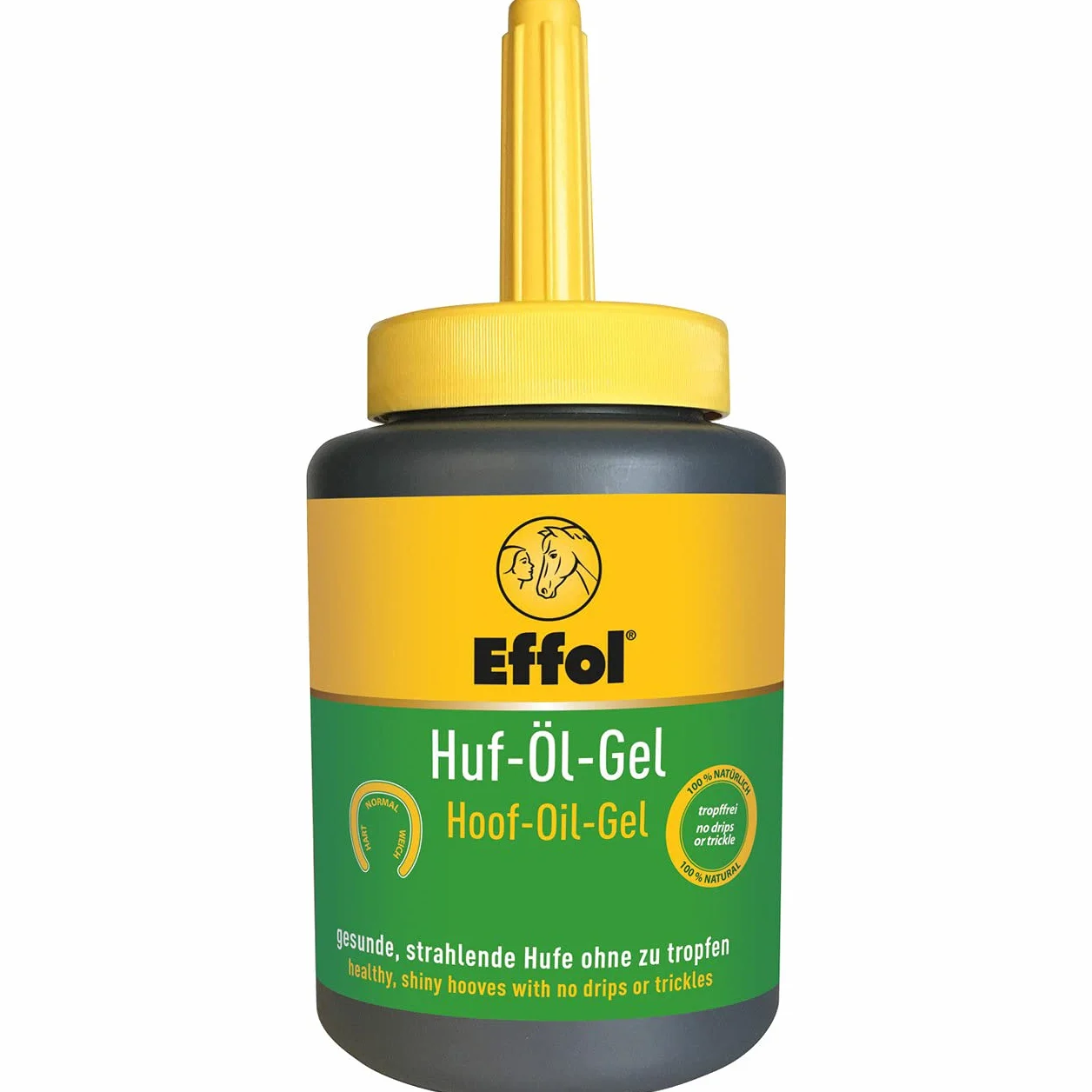 Effol® Żel z kopytem pojemnik na pędzle bez kapania, 475 ml