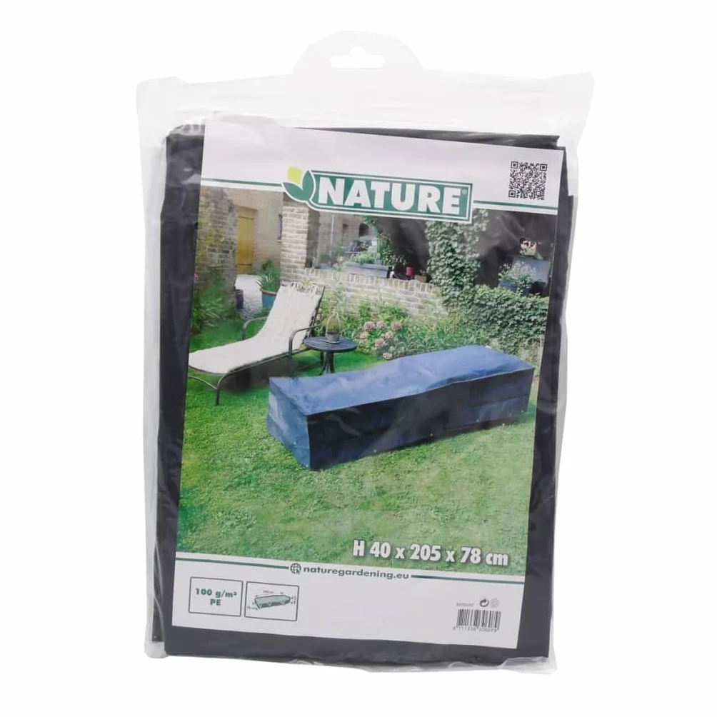 Ubbink Nature Hoes Ligstoel, Black, L