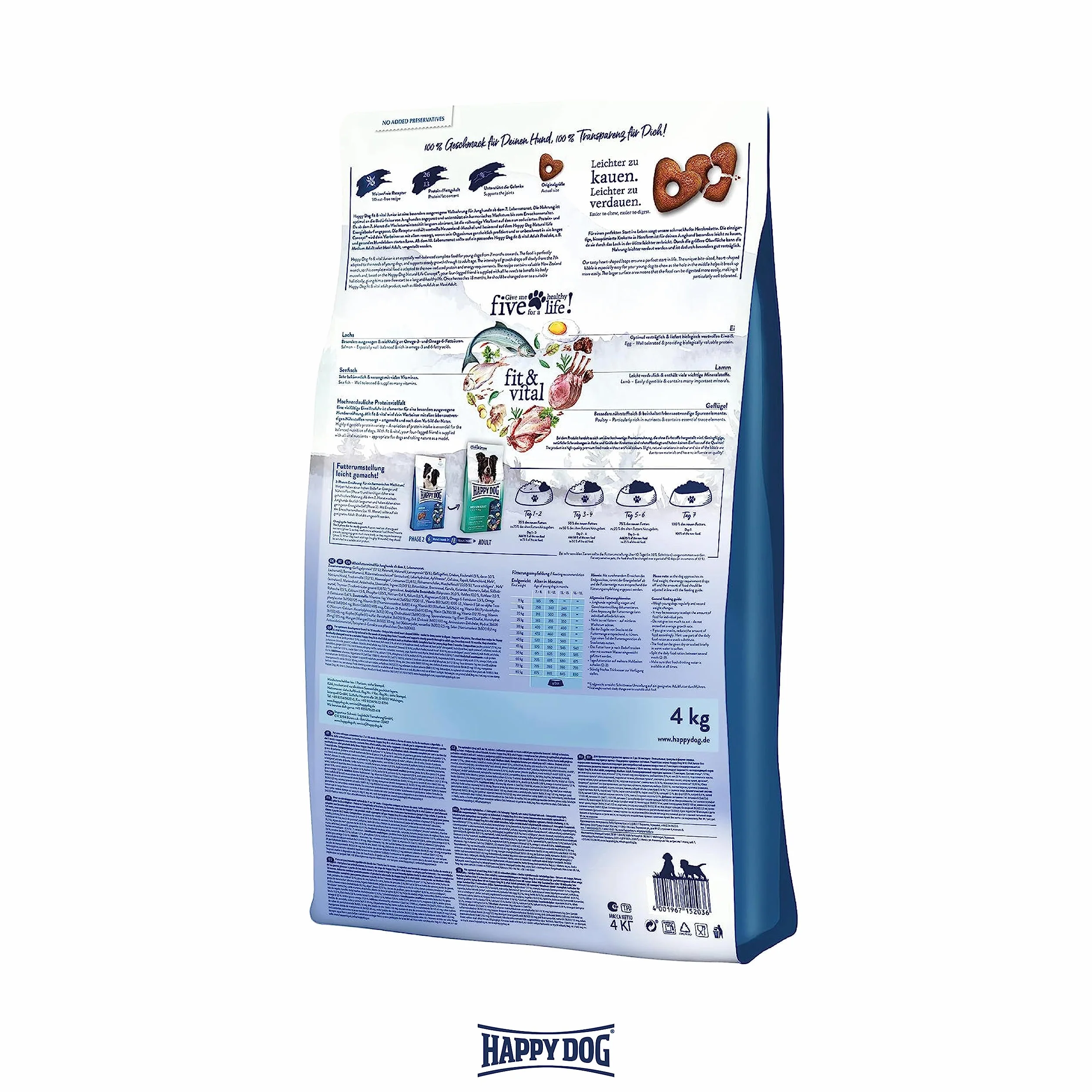 Happy Dog Supreme Fit & Vital Junior 10 kg