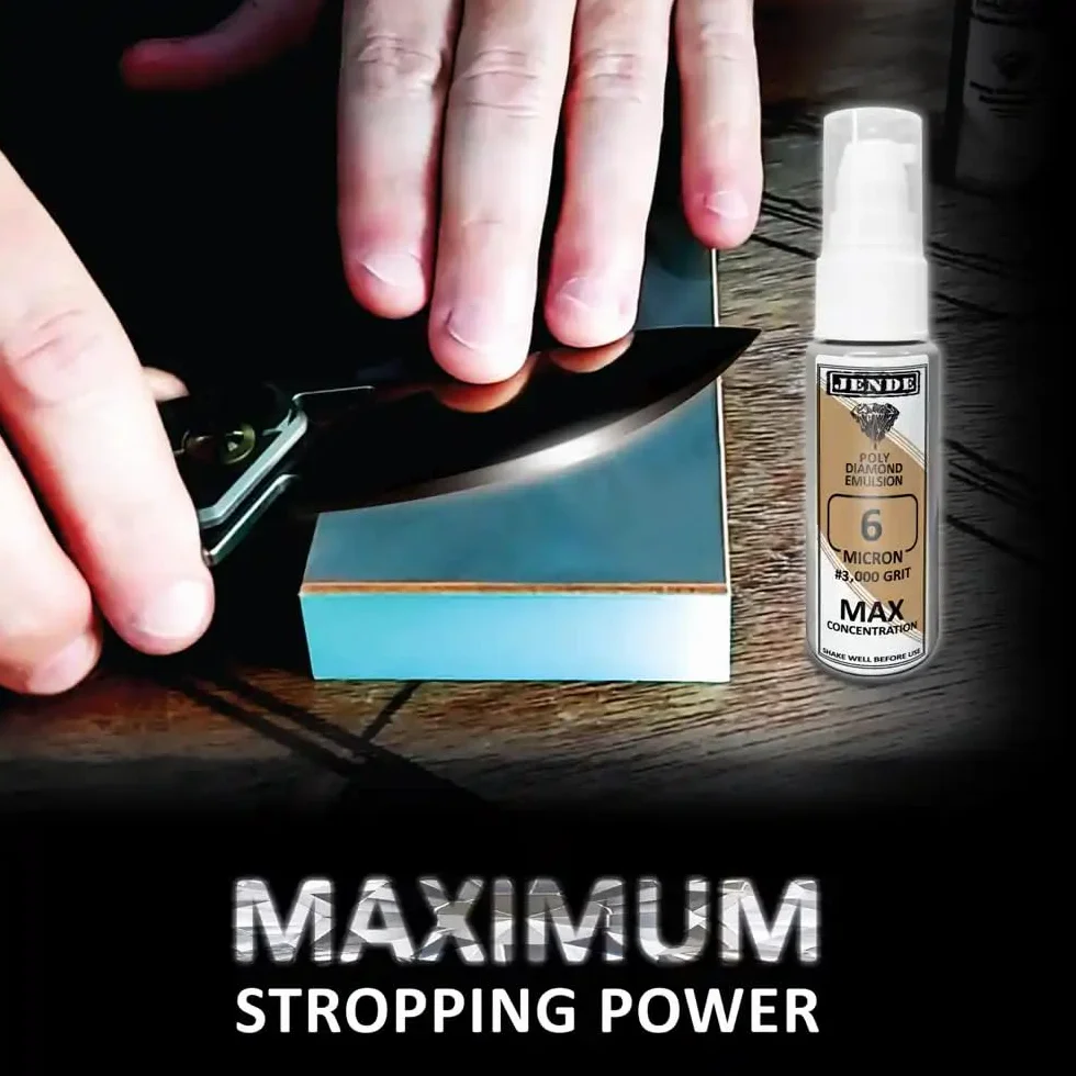 Jende 6 mikronów Max Poly Diamond Stropping Emulsja 20 ml