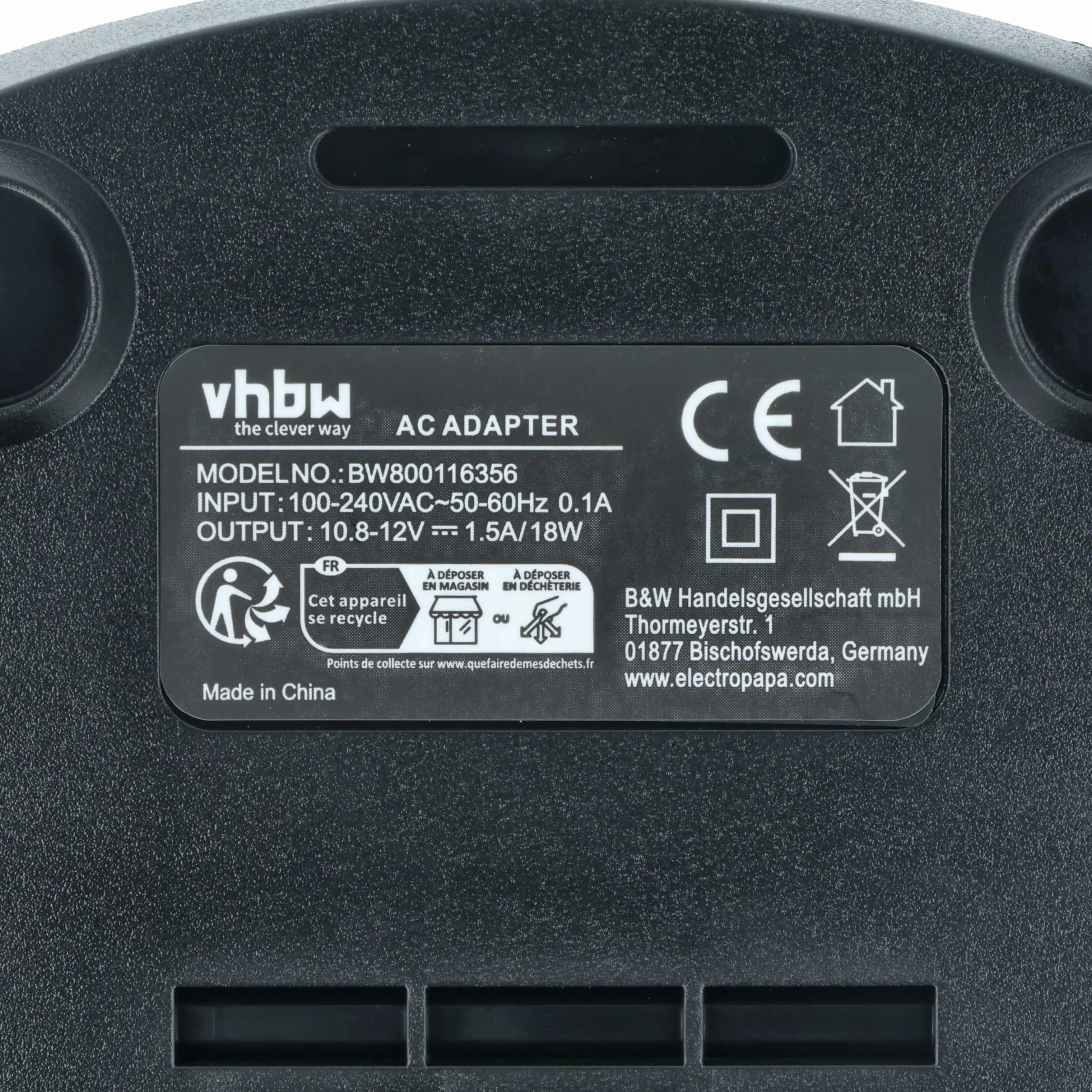 vhbw Ładowarka kompatybilna z akumulatorami do narzędzi Berner 034300 - typ 2