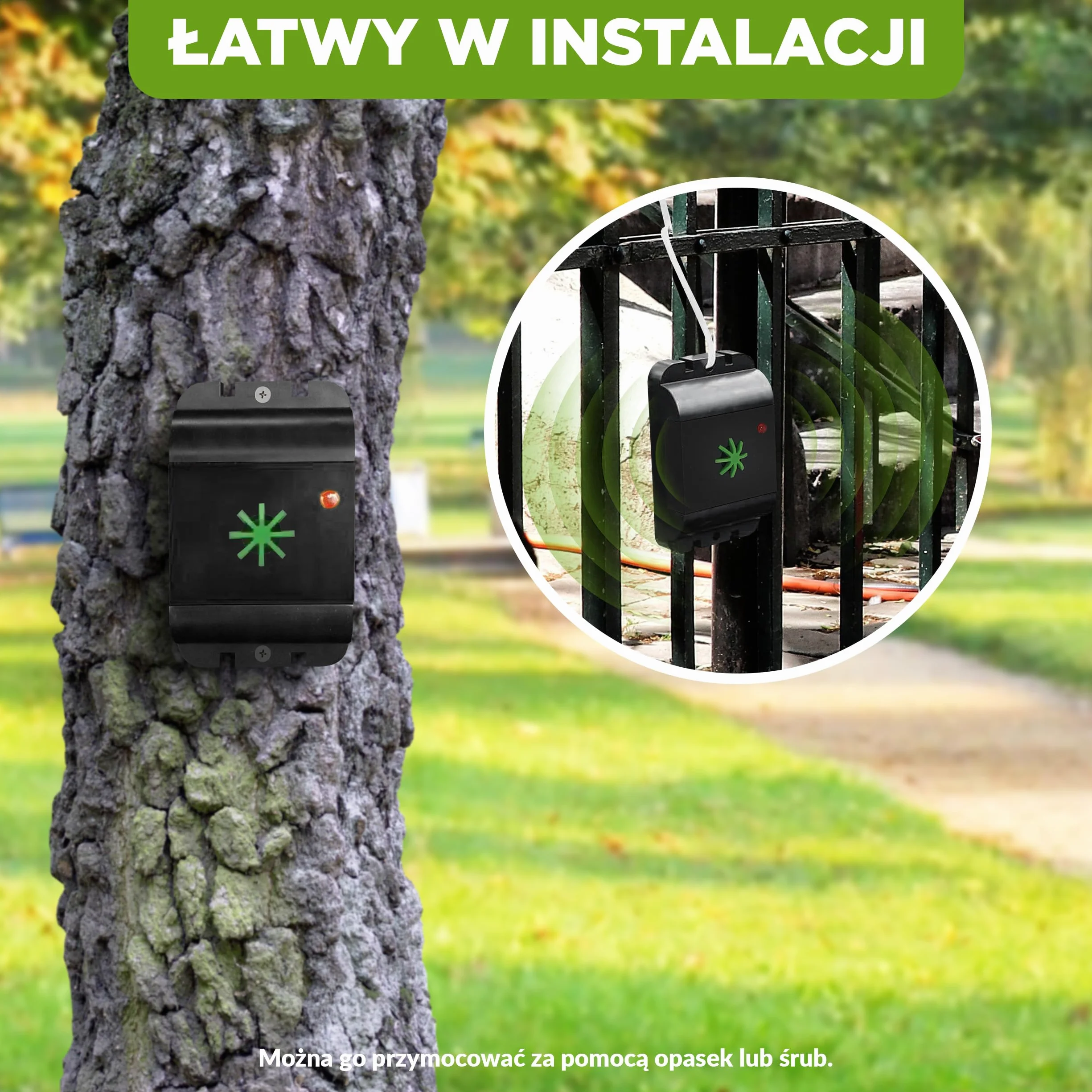 ISOTRONIC Ultradźwiękowy odstraszacz kotów i psów, 3 sztuki, wodoodporny, wysoka częstotliwość