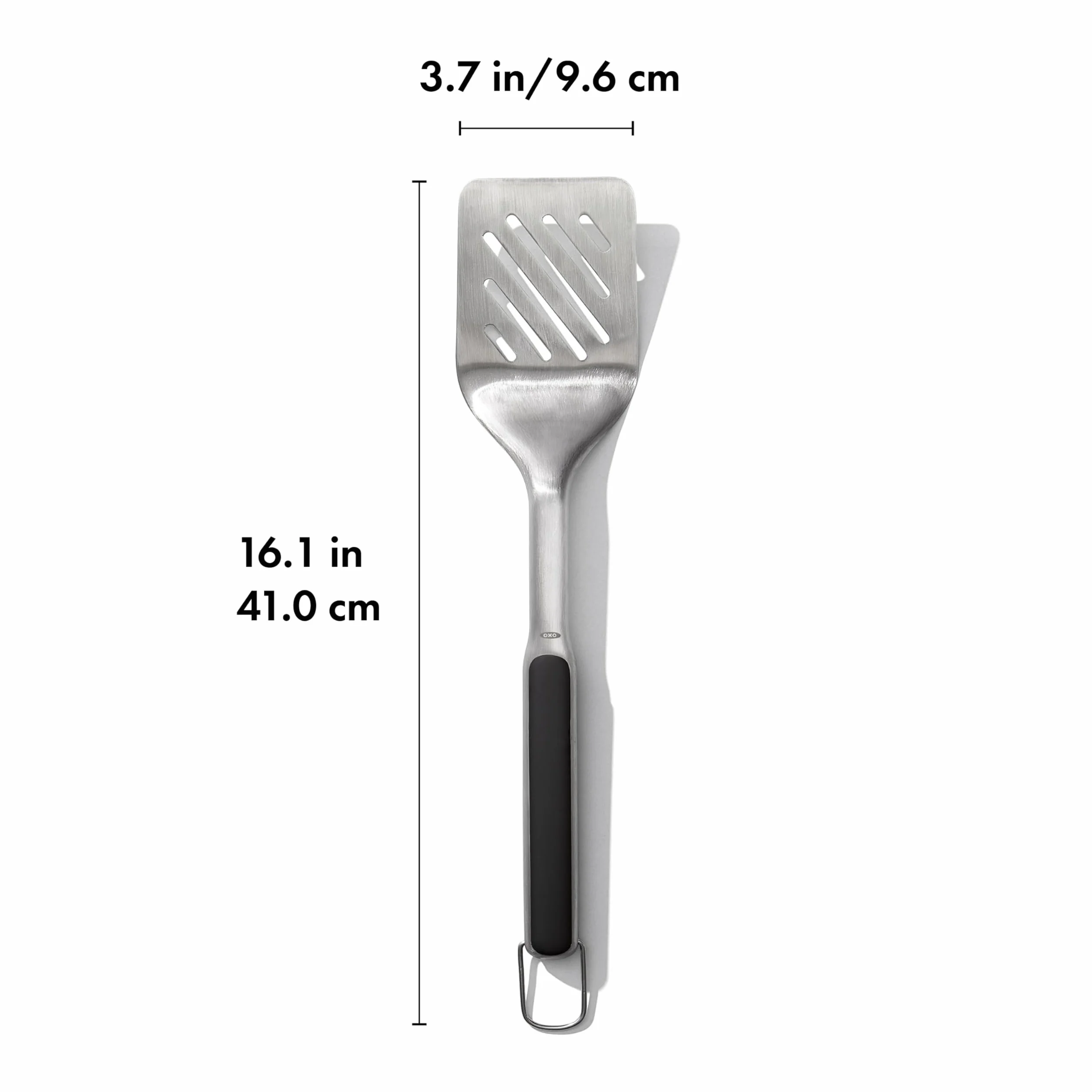 OXO Good Grips łopatka do grilla, 41 cm, nadaje się do mycia w zmywarce, ze stali nierdzewnej, do burgerów i wielu innych