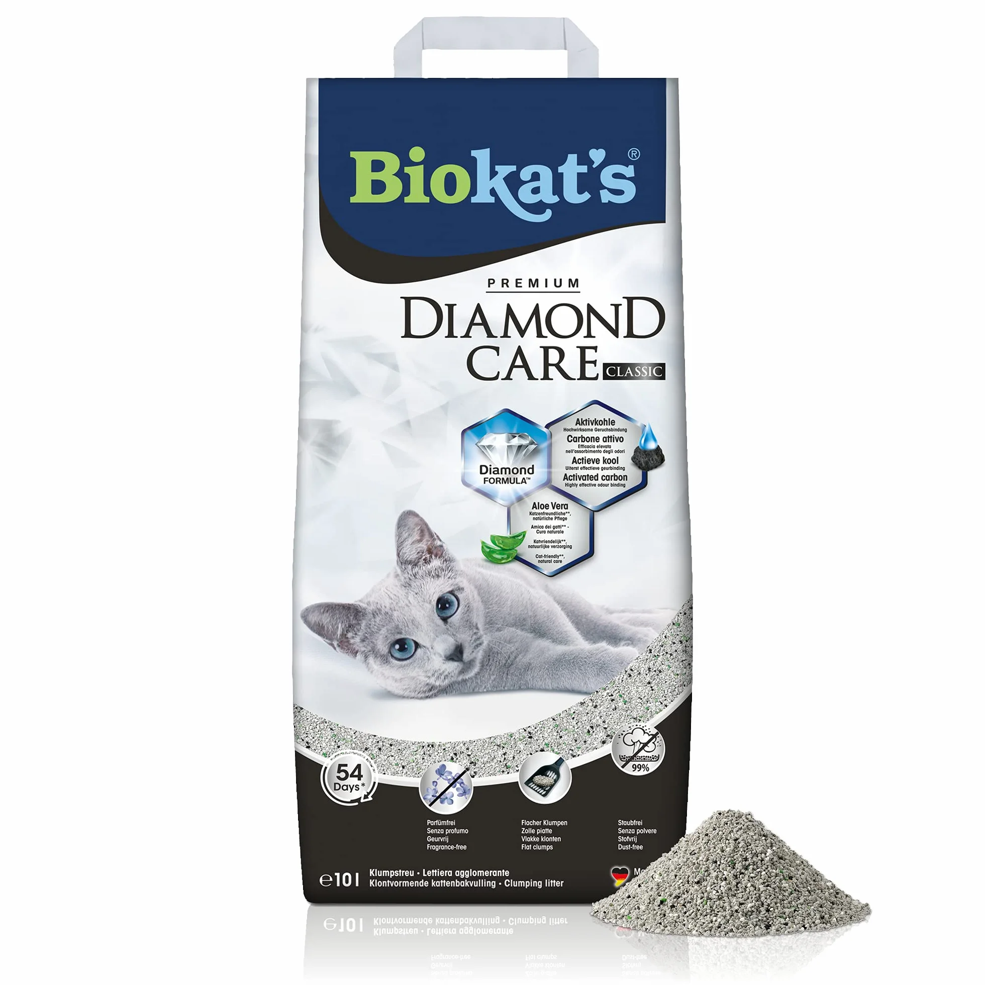 Biokat'S Diamond Care Ściółka z Naturalnej Gliny 10 L