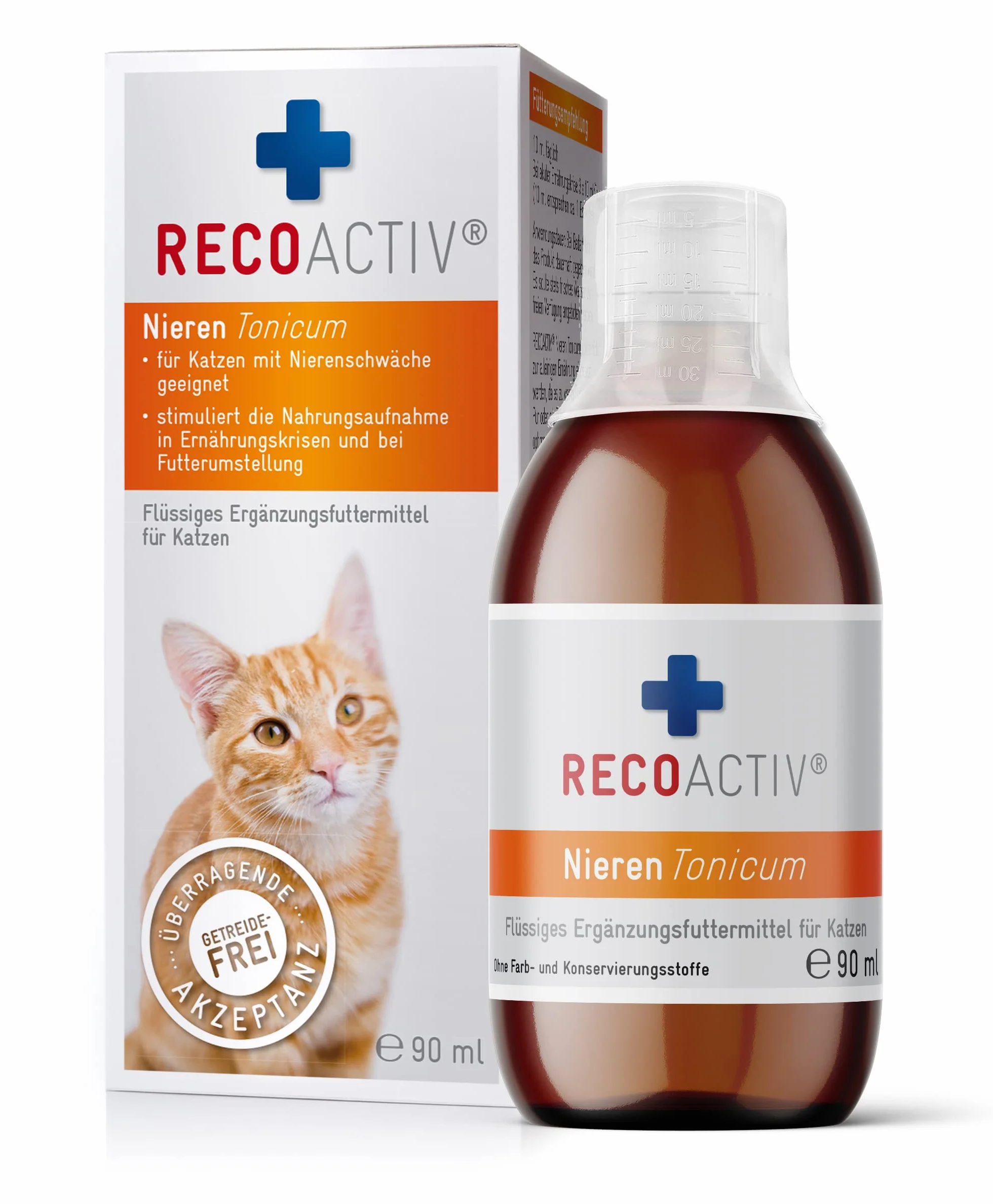 RECOACTIV Tonik na nerki dla kotów 90 ml pokarm uzupełniający