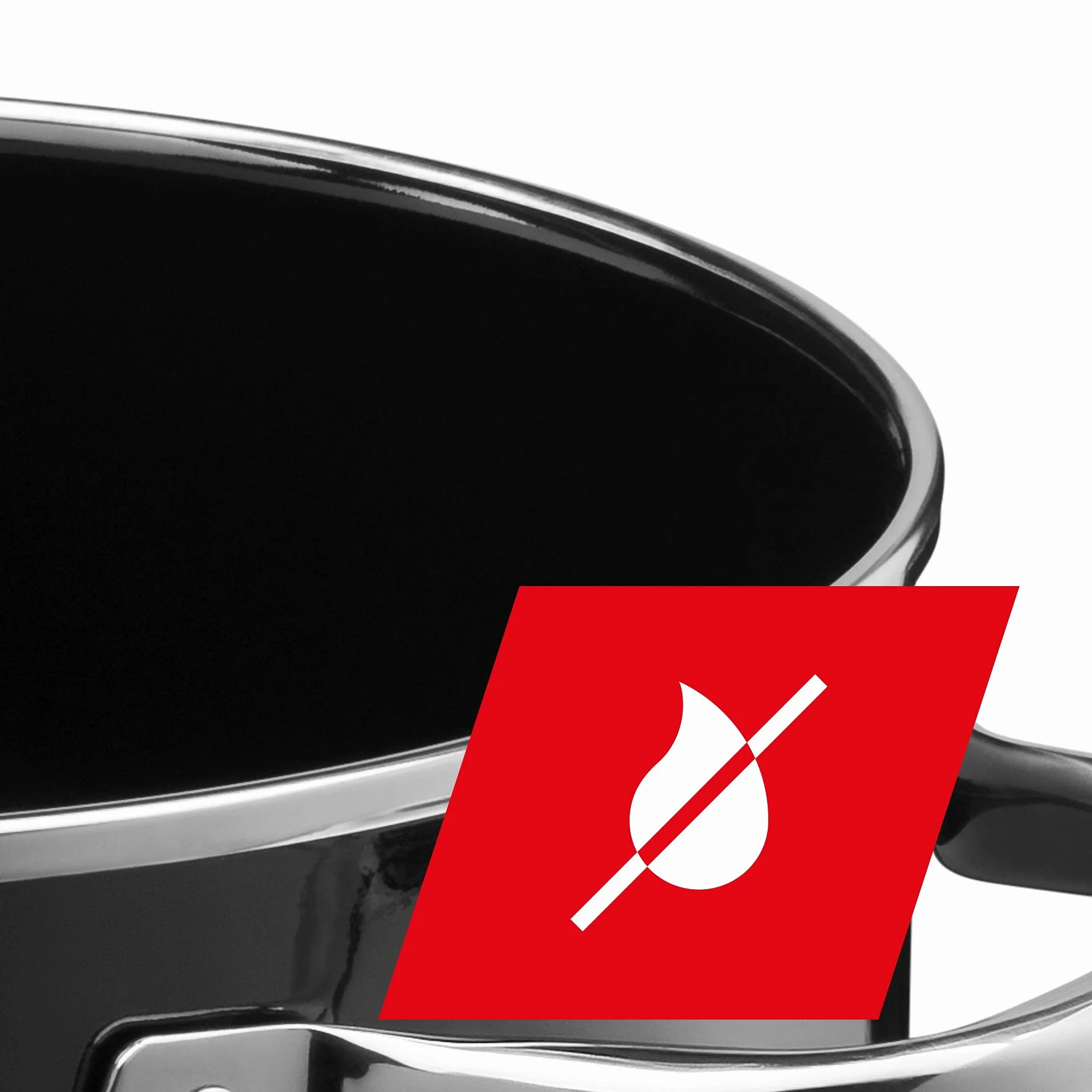 Silit Elegance Zestaw Garnków Indukcyjnych, 18/8 Stainless Steel, Przezroczysty/Czarny, 4 Sztuk