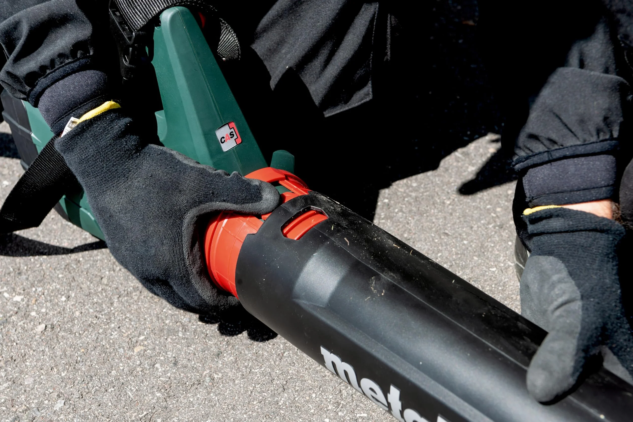 Metabo akumulatorowa dmuchawa do liści LB 18 LTX BL – 601607850 – 18 V – Cicha dmuchawa z mocnym silnikiem i stałą siłą nadmuchu – Bez akumulatora i ładowarki