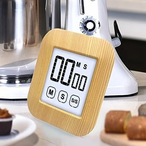 Timery, inteligentna prasa kuchenna Timer do ekranu Cyfrowy minutnik do gotowania Zegar magnetyczny LCD ABS Stoper Minutnik kuchenny