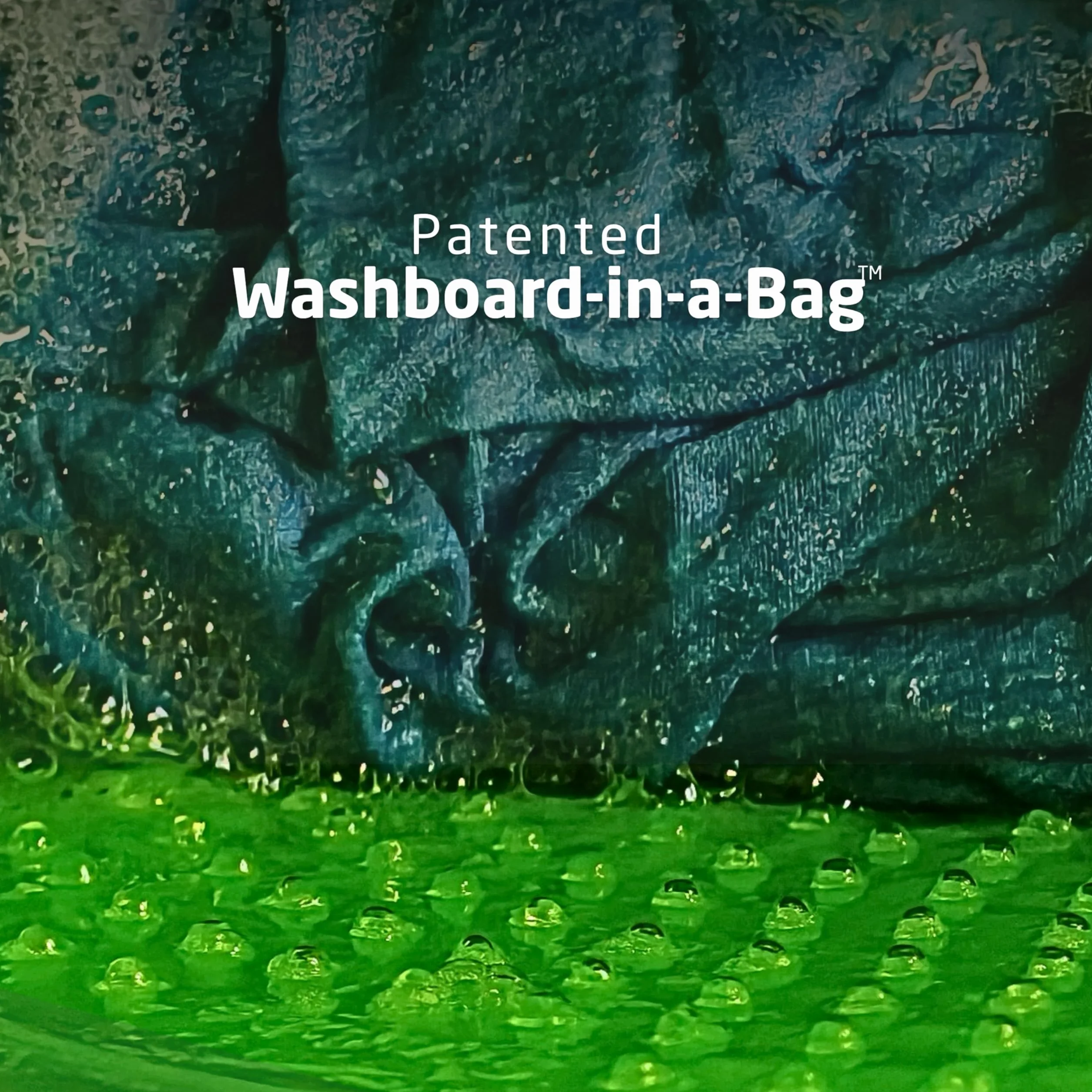 Scrubba Toplader Wash Bag 2.0 – pralka kempingowa – torba na pranie i worek do prania, zielona