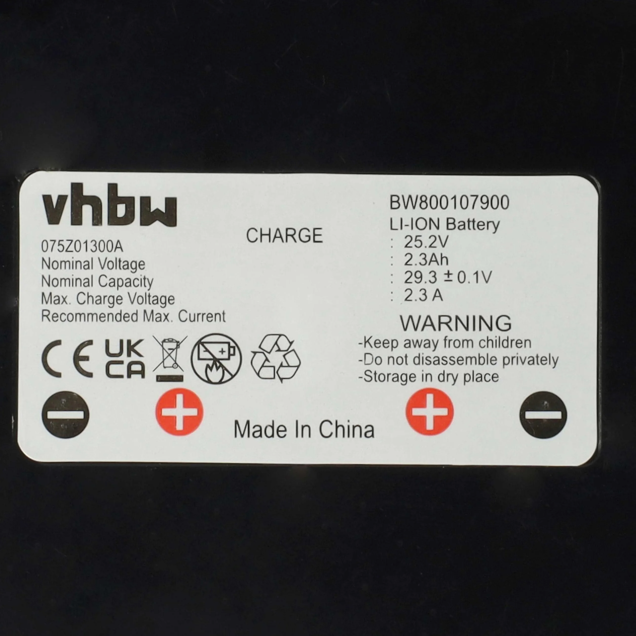 vhbw 2 x akumulator kompatybilny z Stiga Autoclip 158614, 225, 228, 223, 225s, 200, 127, 125, 158609, 158613, 158610 2300 mAh 25,2 V Li-ion