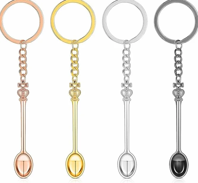 4 szt. Mini łyżka do herbaty, łyżka do pobierania próbek, mini łyżka szpatułka, zestaw mini łyżek, uchwyt na łyżkę koronową, łopatka laboratoryjna do mieszania i próbkowania