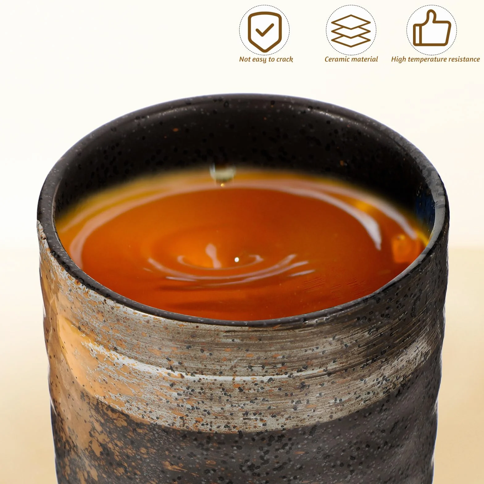 PRETYZOOM Japońska filiżanka do herbaty Matcha, ceramiczny kubek Matcha, ceramiczny, zestaw do serwowania sake, japoński zestaw sake, kubek Yerba mate, porcelanowy kubek do kawy, filiżanka do kawy