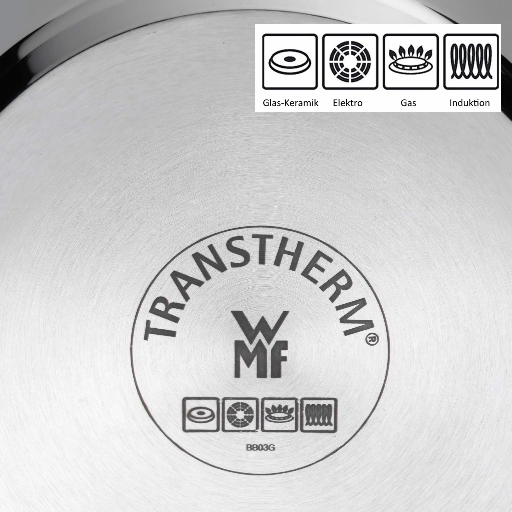 Wmf Party Wok, Stal Nierdzewna, Srebrny, 36 cm