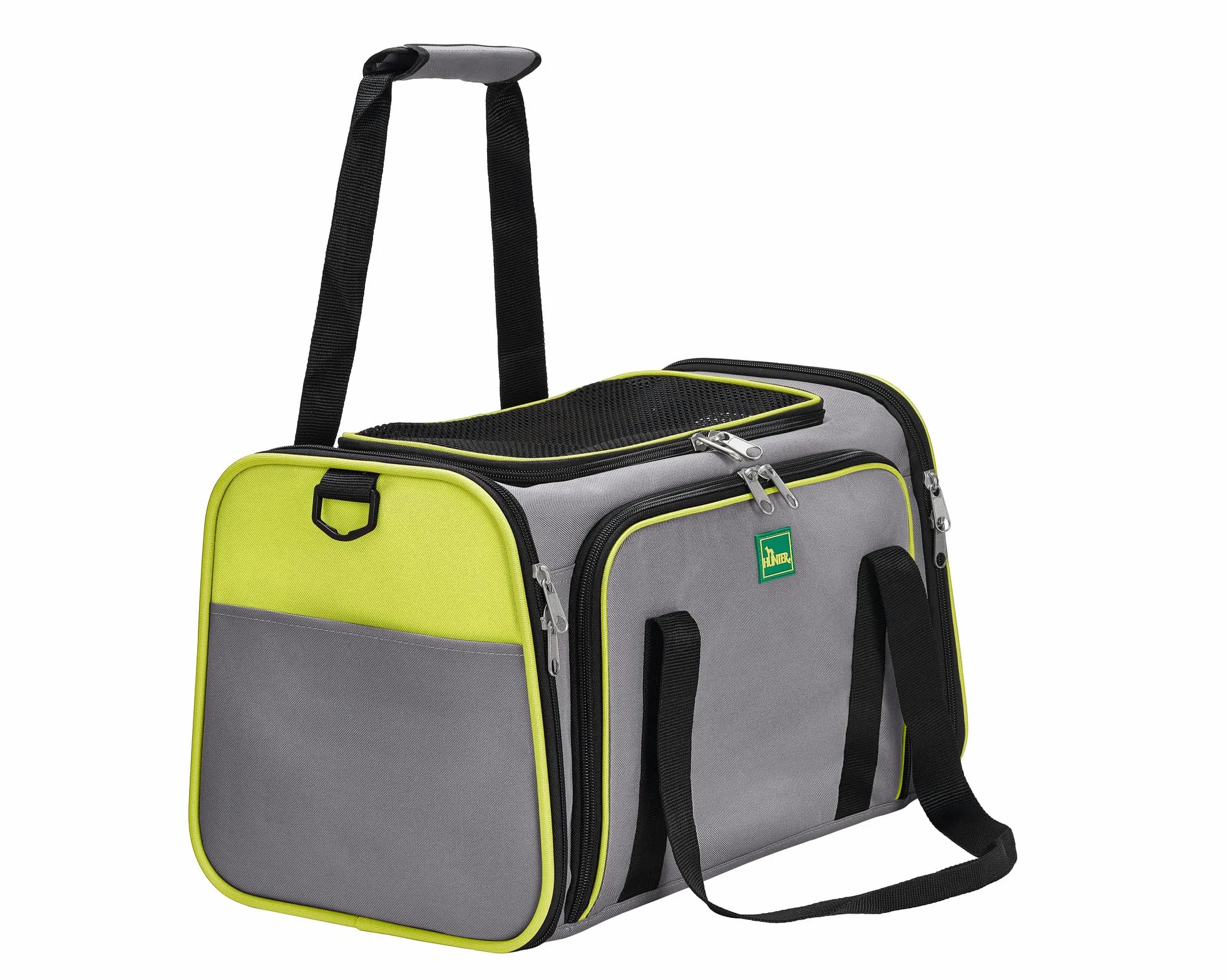 HUNTER torba transportowa Sydney 48 x 52 x 28 cm mała zielona/szara