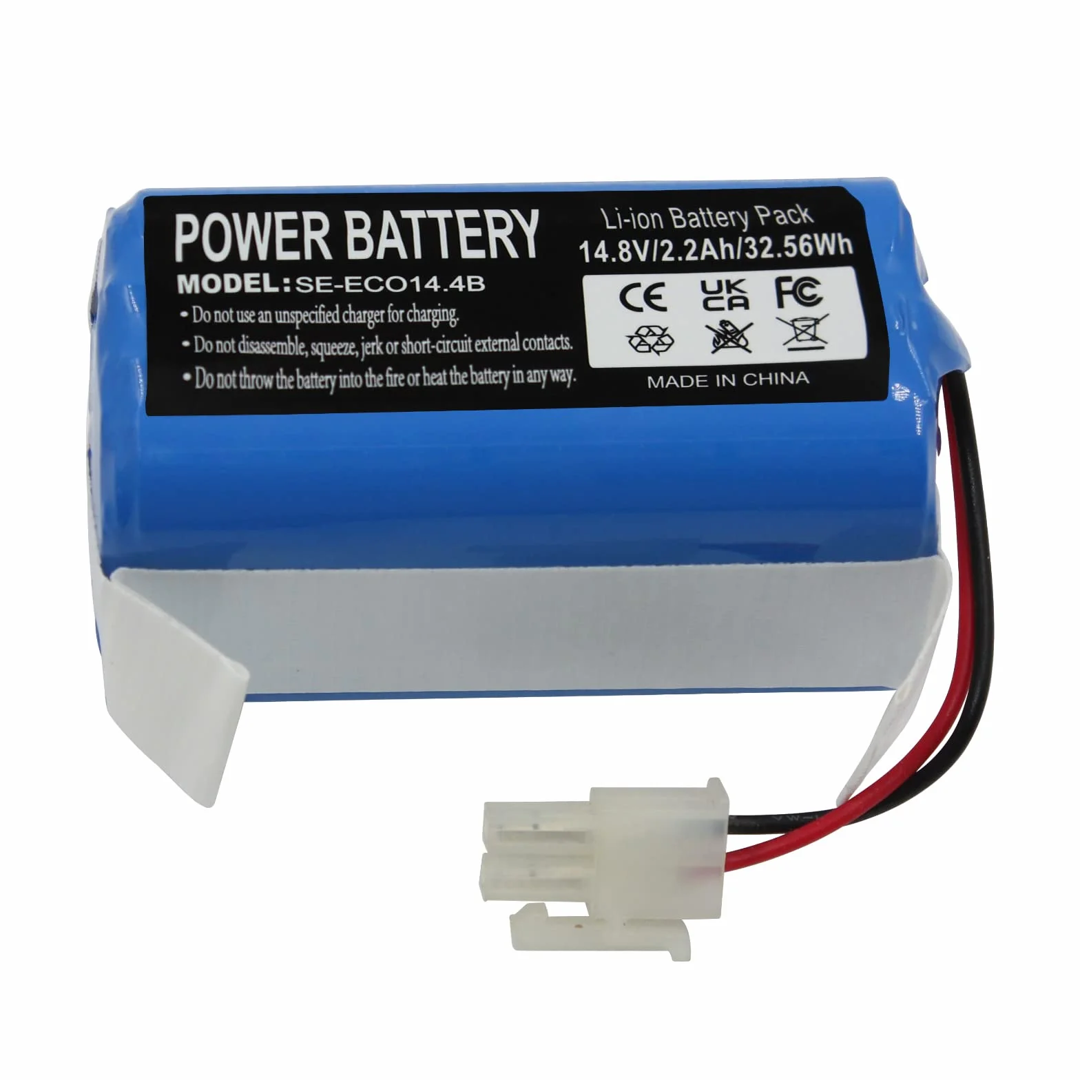Akumulator Li-ion 2200mAh 14,8V do odkurzacza Ecovacs 4ICR19/65 Deebot CEN55 do ILIFE V7 X620 do Dibea D960 GT200
