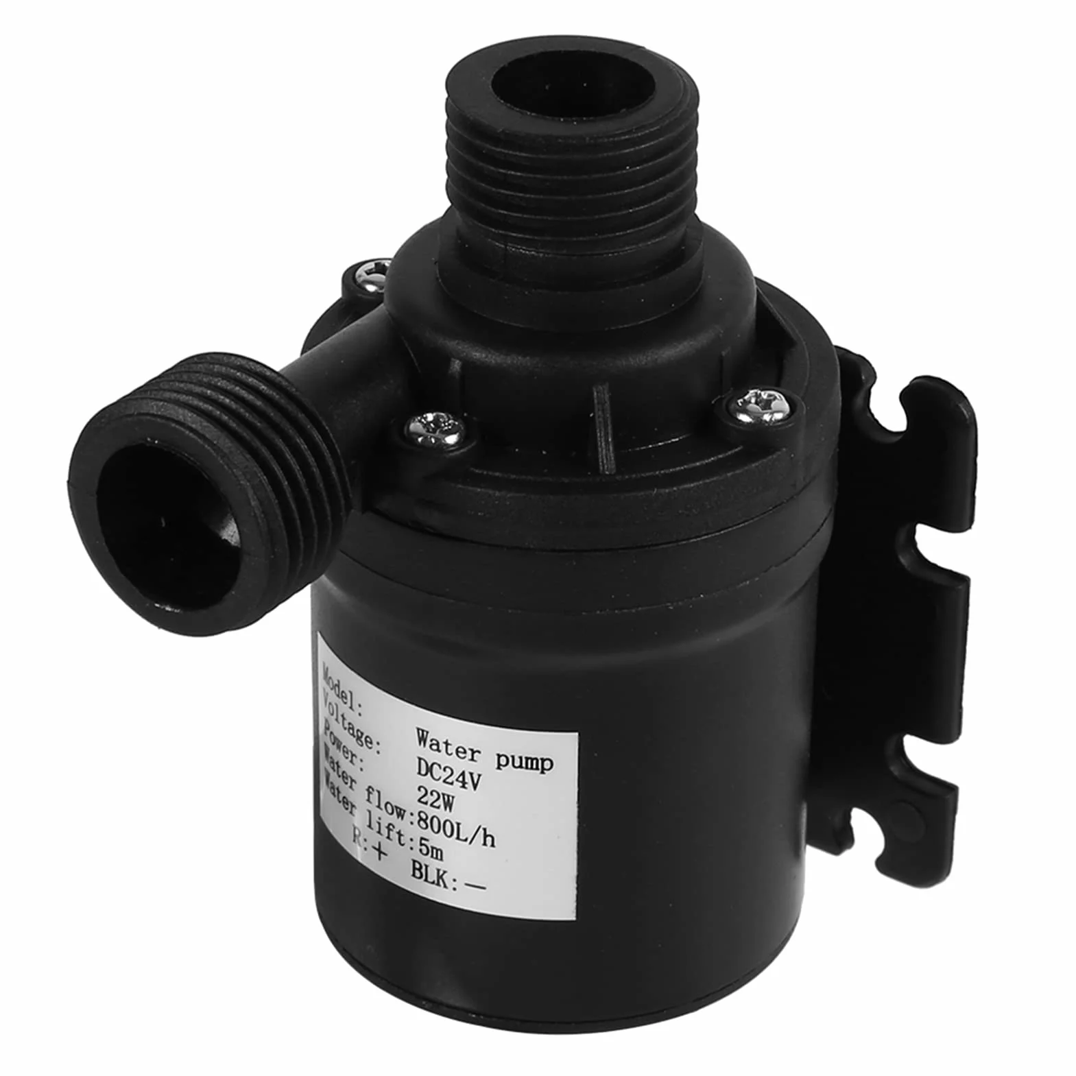 Pompa obiegowa wody 24 V DC bezszczotkowa 800 l/h 5 m zanurzalna do solar