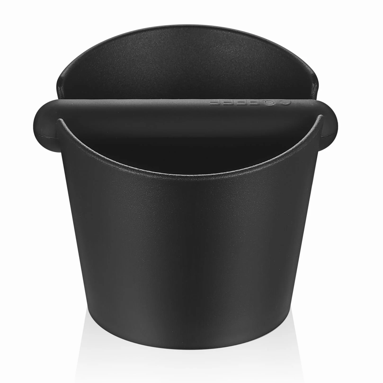 Pojemnik na durszlak do herbaty, wyjmowany pojemnik na espresso z kluskami, kawa dna z knock pudełko, pojemnik na dno kawy akcesoria do maszyn do kawy (czarny)