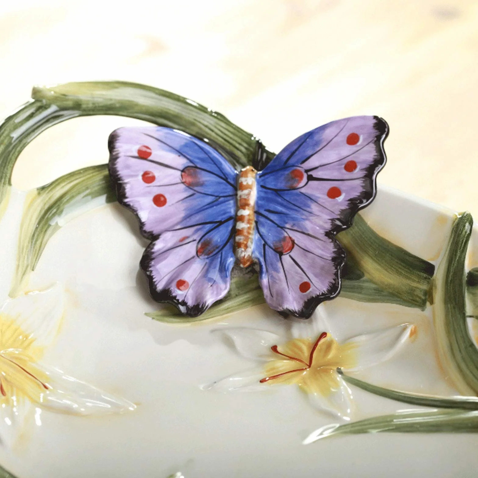 Miski na owoce kreatywna ceramiczna miska na owoce duży talerz na owoce salon stolik kawowy orzech przekąska talerz na owoce idealny prezent ślubny kosz na owoce