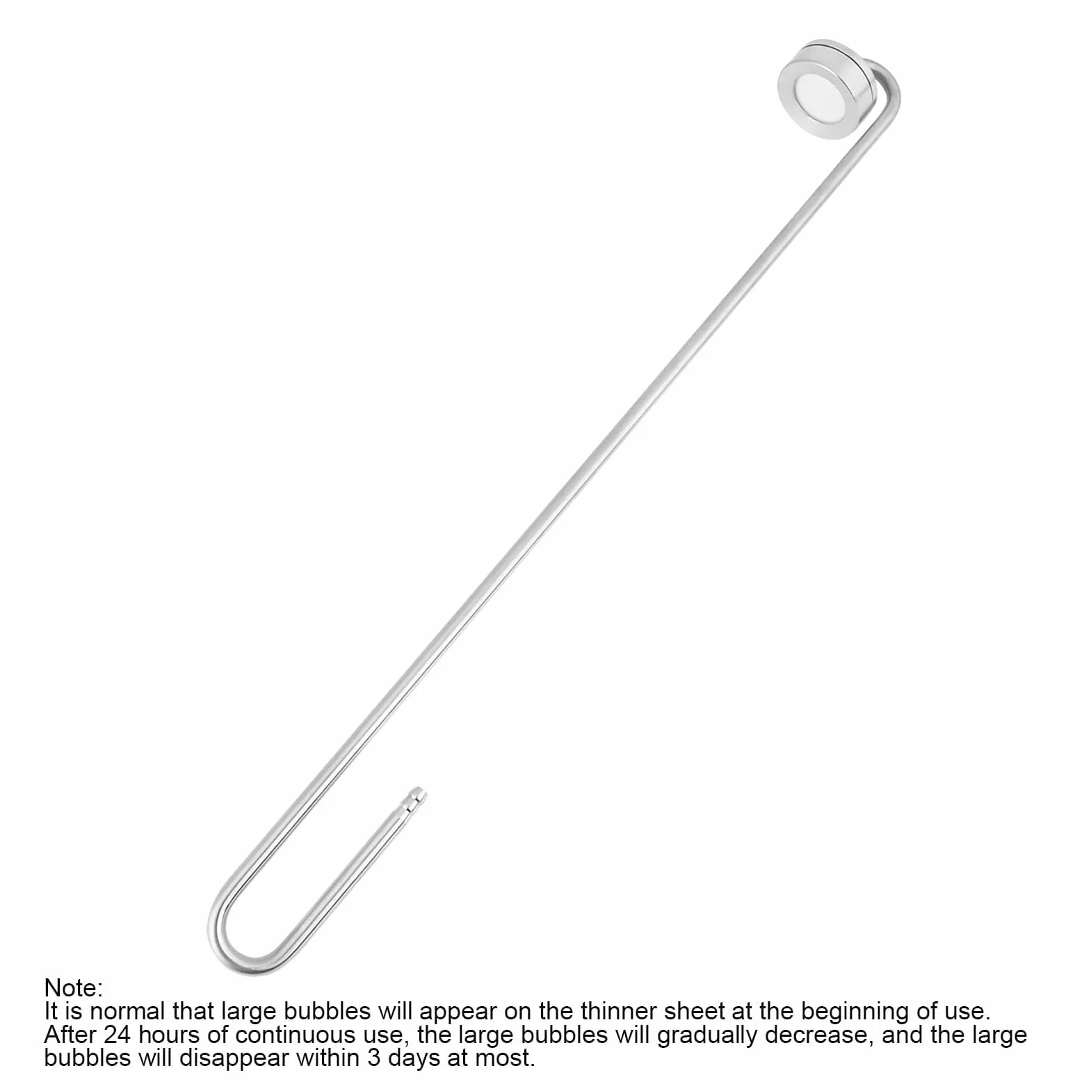 Dyfuzor CO2 ze stali nierdzewnej Atomizer z Licznikiem bąbelków do akwarium 40 cm