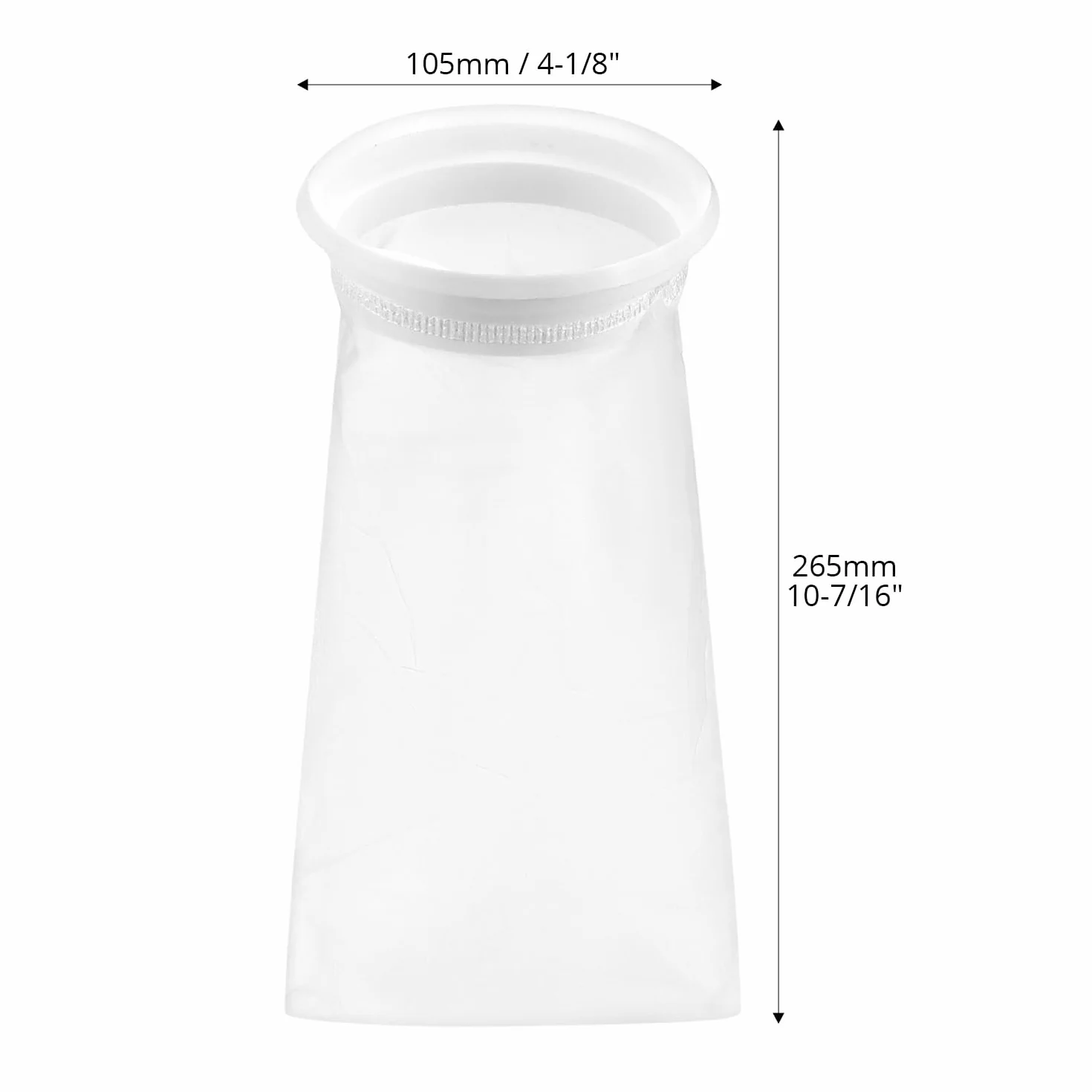 QWORK 3-częściowy zestaw filtrów IBC, nylonowa pokrywa, filtr zbiornika na wodę deszczową, do rolnictwa, ogrodnictwa i gospodarstwa domowego