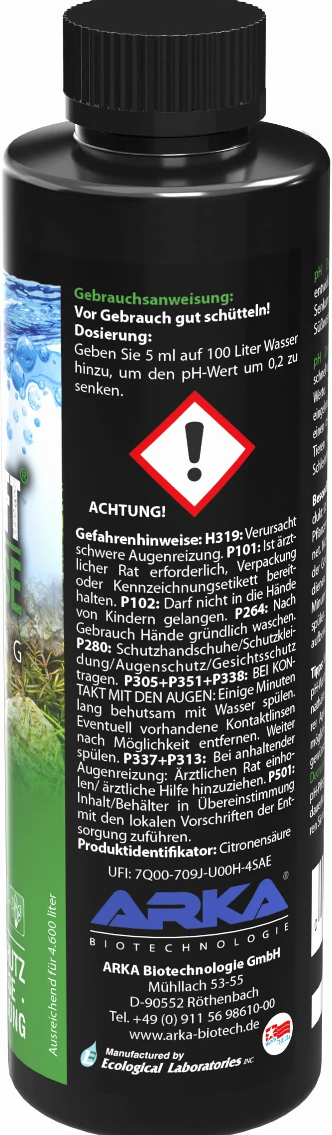 MICROBE-LIFT pH Decrease – łatwe i bezpieczne obniżenie pH w akwarium słodkowodnym, 236 ml