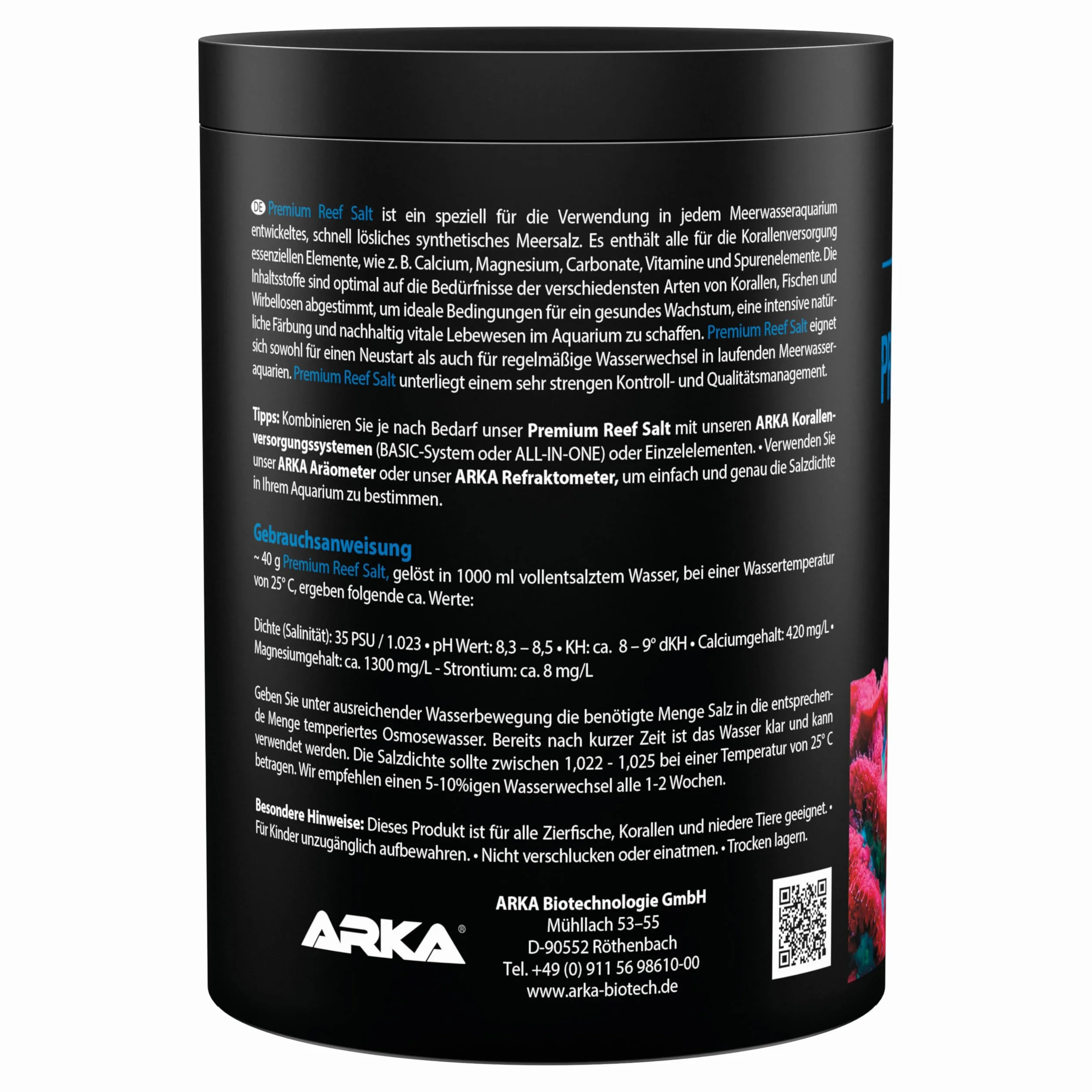 MICROBE-LIFT Premium Reef Salt sól morska 1 kg