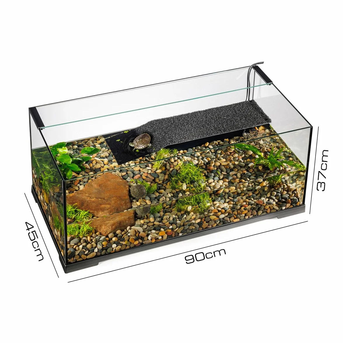 Exo Terra Turtle Haven terrarium wodne - 90 x 45 x 37 cm