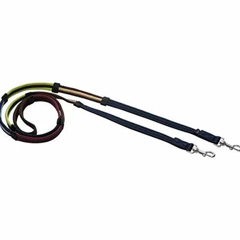 EKKIA Padded Training Reins Size:Shetty, wielokolorowy