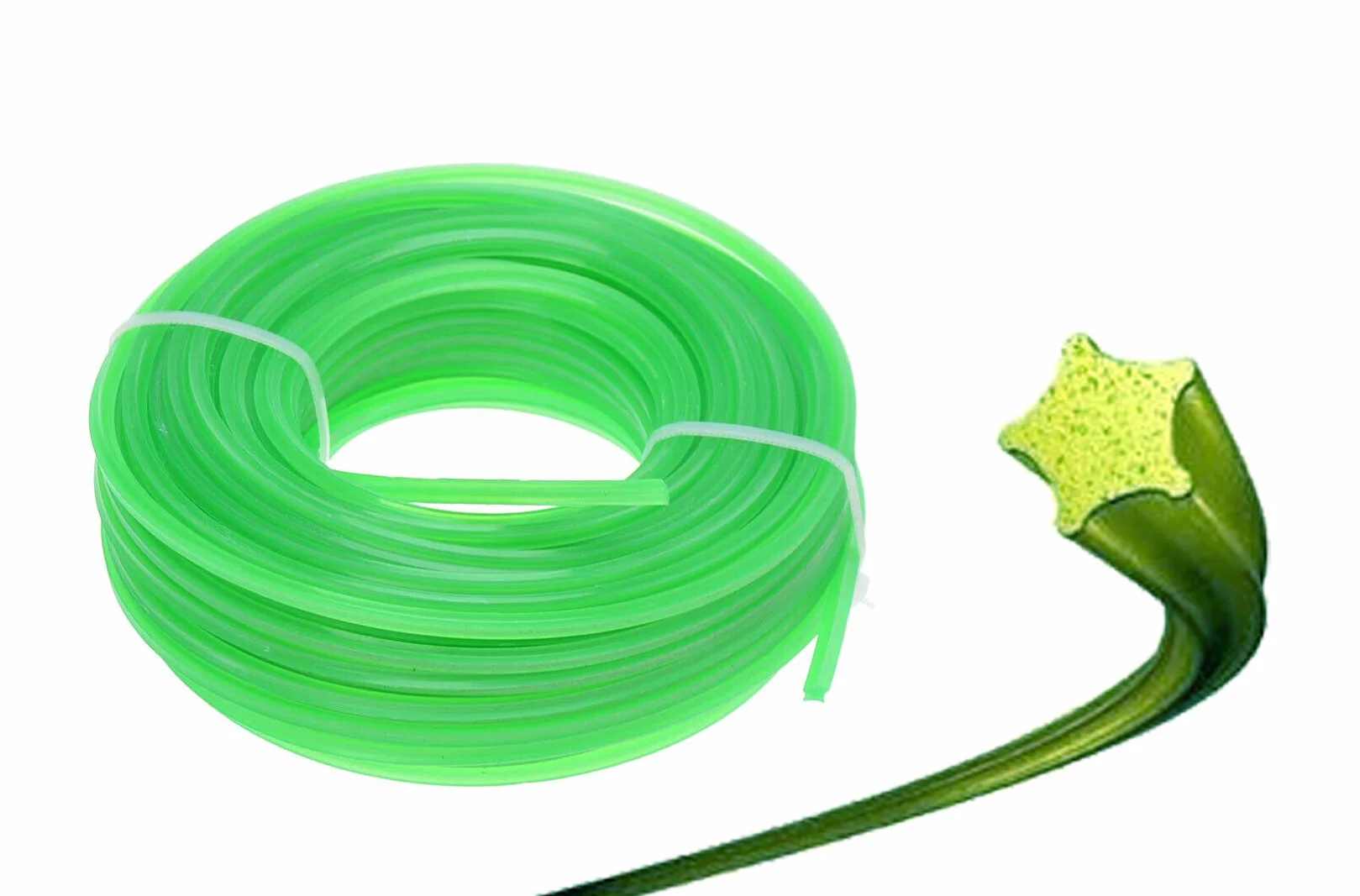 Żyłka do koszenia 5-krawędziowa / 15 m żyłka nylonowa (1,3 mm)