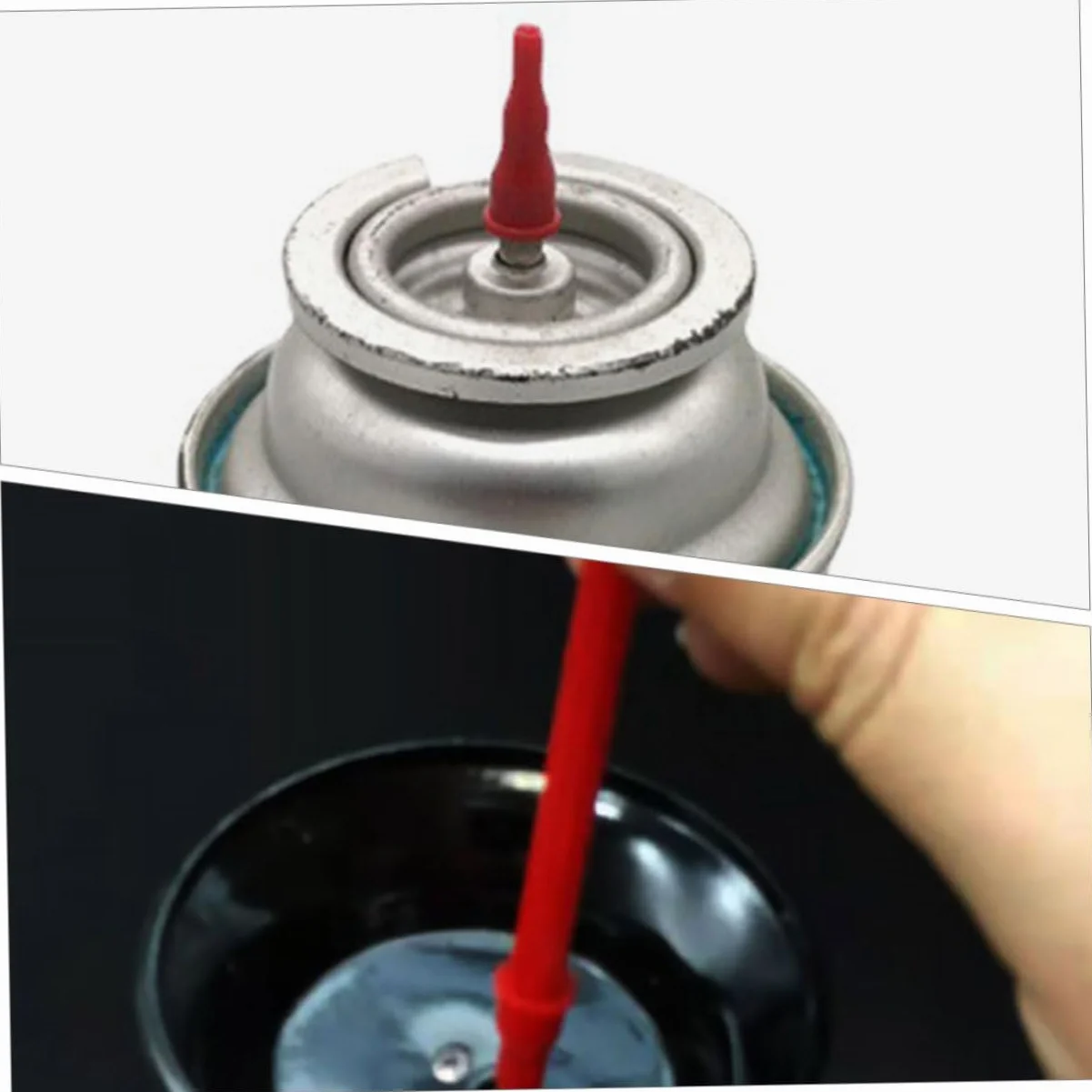 ifundom 2 Zestawy Do Napełniania Torch Adapter Blow Bottle Dysza Gaz Złącza Złącza Zbiornik Zbiornika Przesyłania Zbiornika Przesyłania Do Domu I Na Zewnątrz