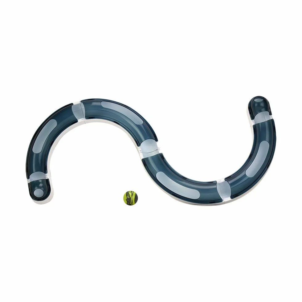Catit Senses Play Circuit Zabawka, Biały/Niebieski, 24.38 x 24.38 x 7.87 cm