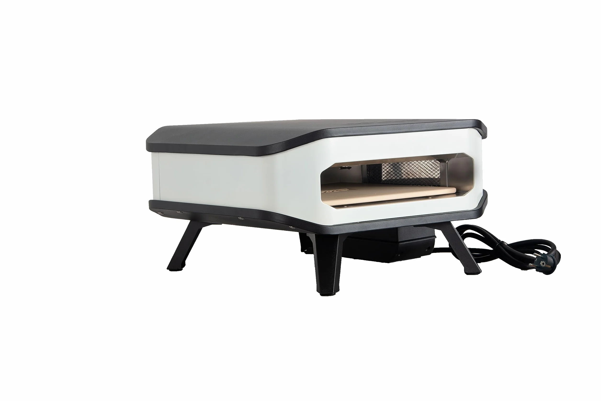 Cozze® Elektryczny piec do pizzy 13" z frontowymi drzwiczkami – do 450 °C, kamień do pizzy w zestawie