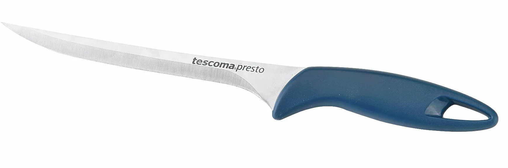 Tescoma nóż do filetowania, stal, niebieski/srebrny, 33,3 x 1,8 x 7,5 cm