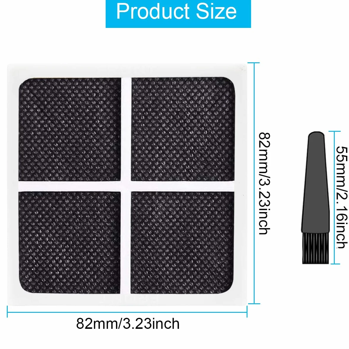 Zamiennik filtra powietrza do lodówki LG LT120F do Kenmore Elite 469918 lodówka oczyszczające powietrze filtry do lodówki akcesoria zamienne ze szczotką do czyszczenia (4 szt.)