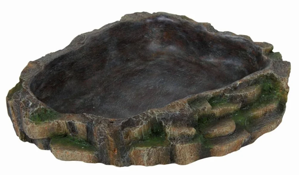 Trixie Gad Rainforest dekoracyjna miska na wodę i żywność 13 x 3,5 x 11 cm