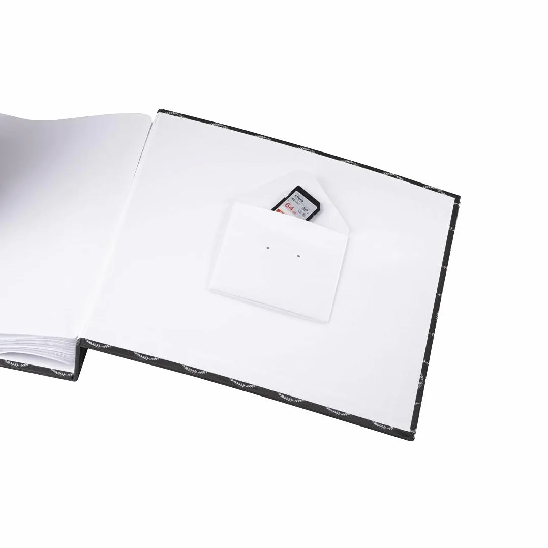 Hama Album fotograficzny Stamps (na wsuwki, 100 stron, rozmiar albumu 22,5x22 cm, 200 zdjęc 10x15 cm) Kolorowy