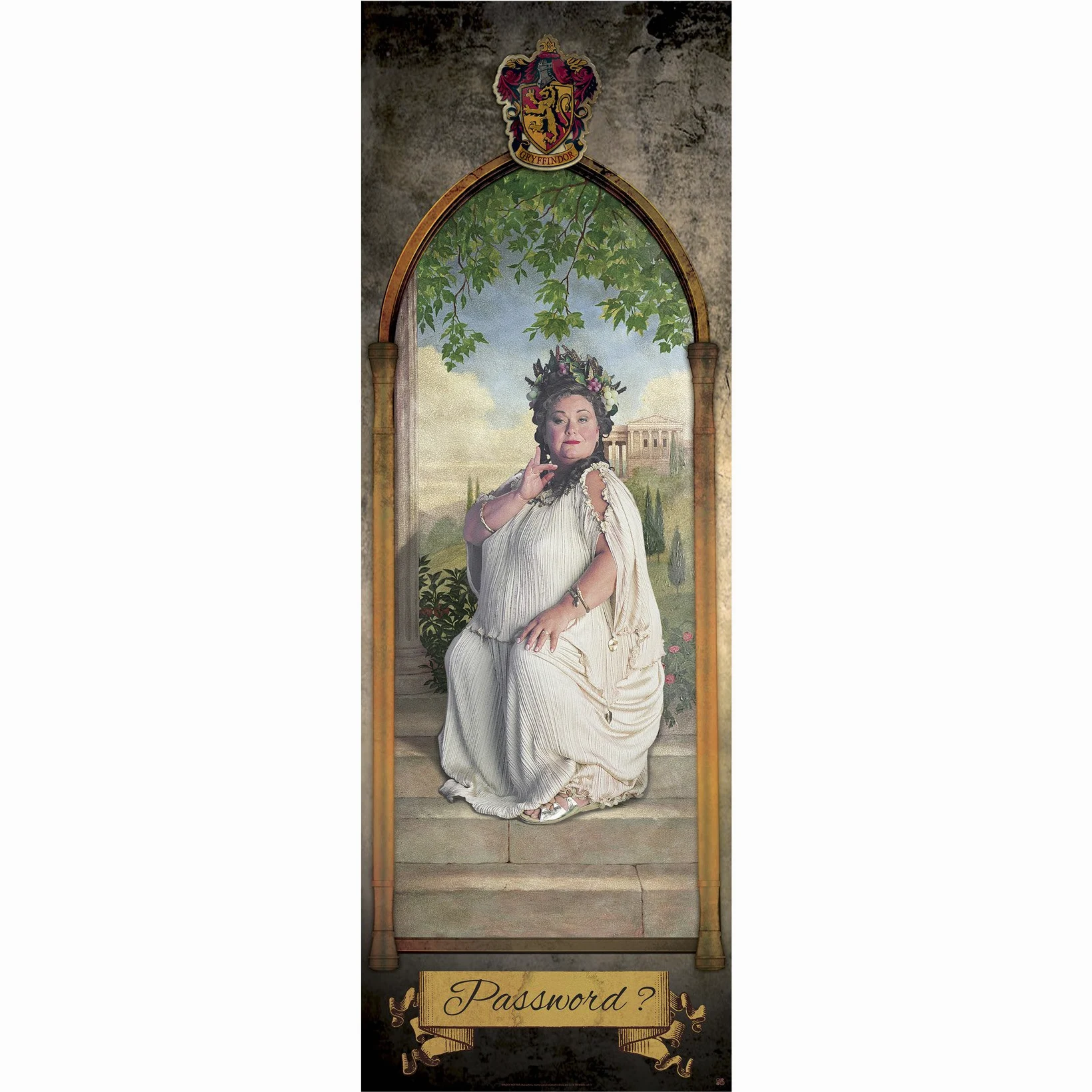 ABYSTYLE Harry Potter gruba dama plakat na drzwi 53 x 158 cm