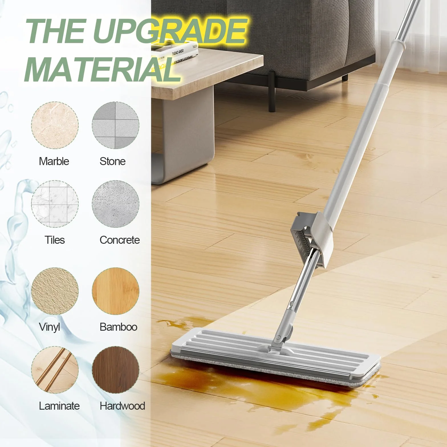 4 sztuki pokrowców na mop do Vileda Steam XXL Steam Cleaner, zestaw płaskich mopów do mopa Vileda Plus XXL Steam Cleaner, nadaje się do mycia i wielokrotnego użytku
