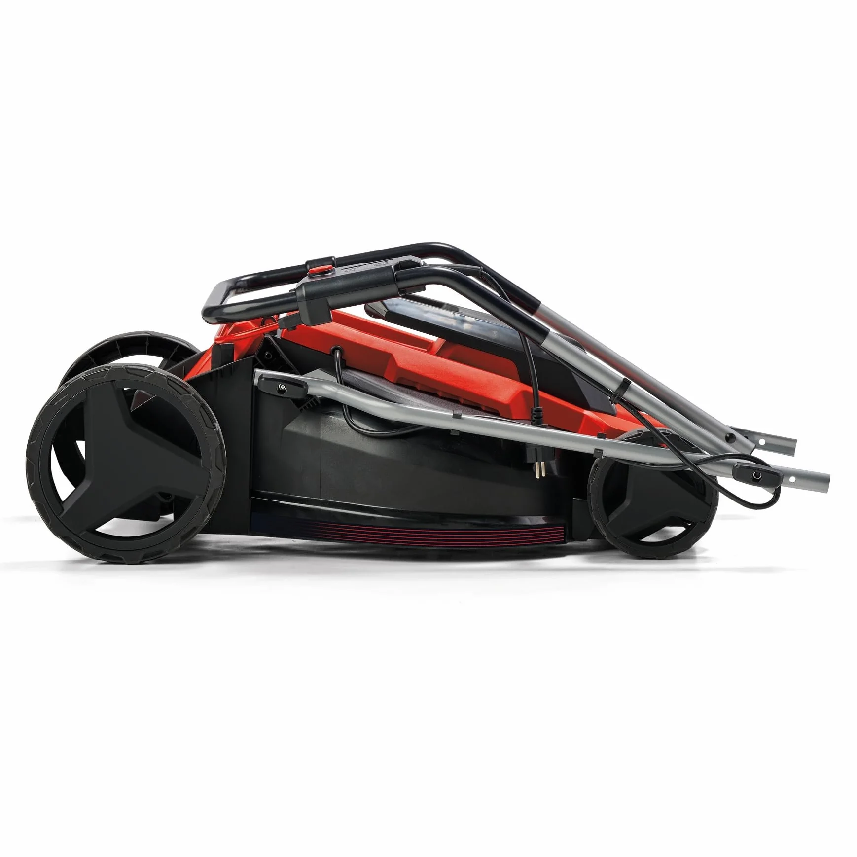 Einhell Kosiarka elektryczna GC-EM 1600/37 (1600 W, szerokość cięcia 37 cm, do 700 m², kosz na trawę 38 l, centralna regulacja wysokości koszenia z wysokością cięcia 20-60 mm)