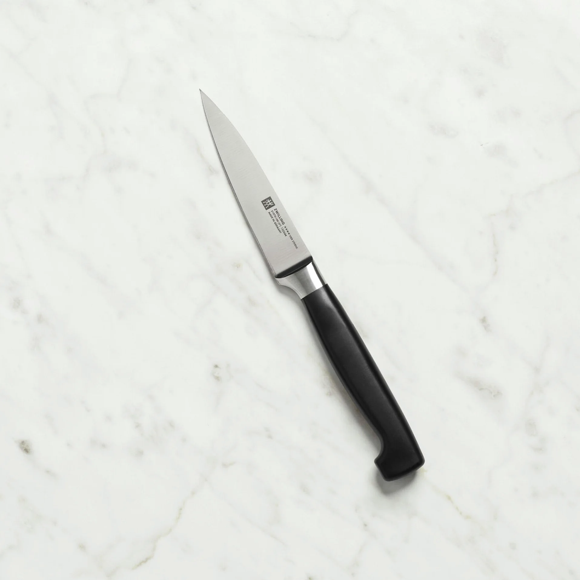 ZWILLING 31070-101-0 FOUR STAR nóż do obierania, 10 cm, srebrny/czarny