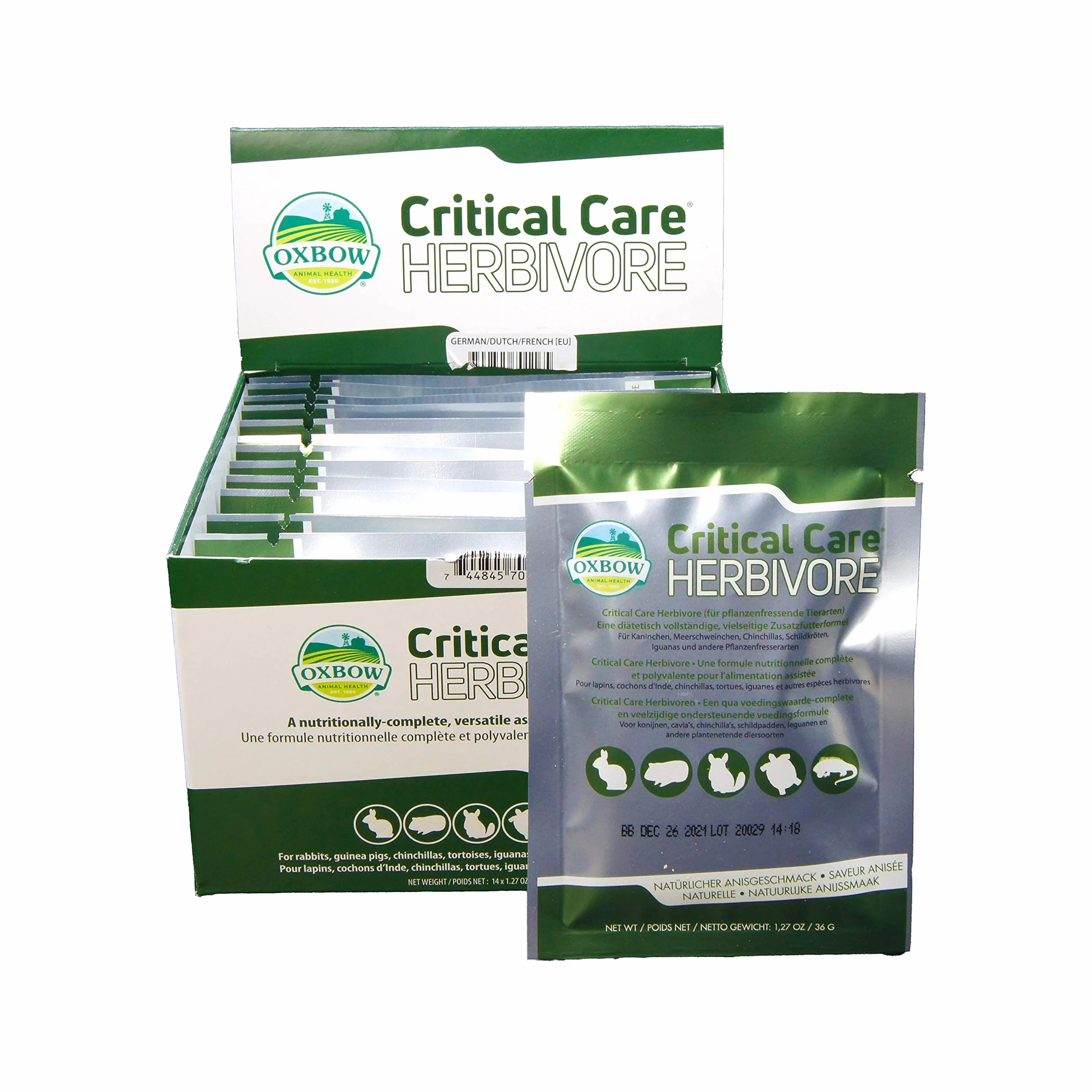 Oxbow Critical Care Food dla rekonwalescencyjnych roślinożerców 36 g