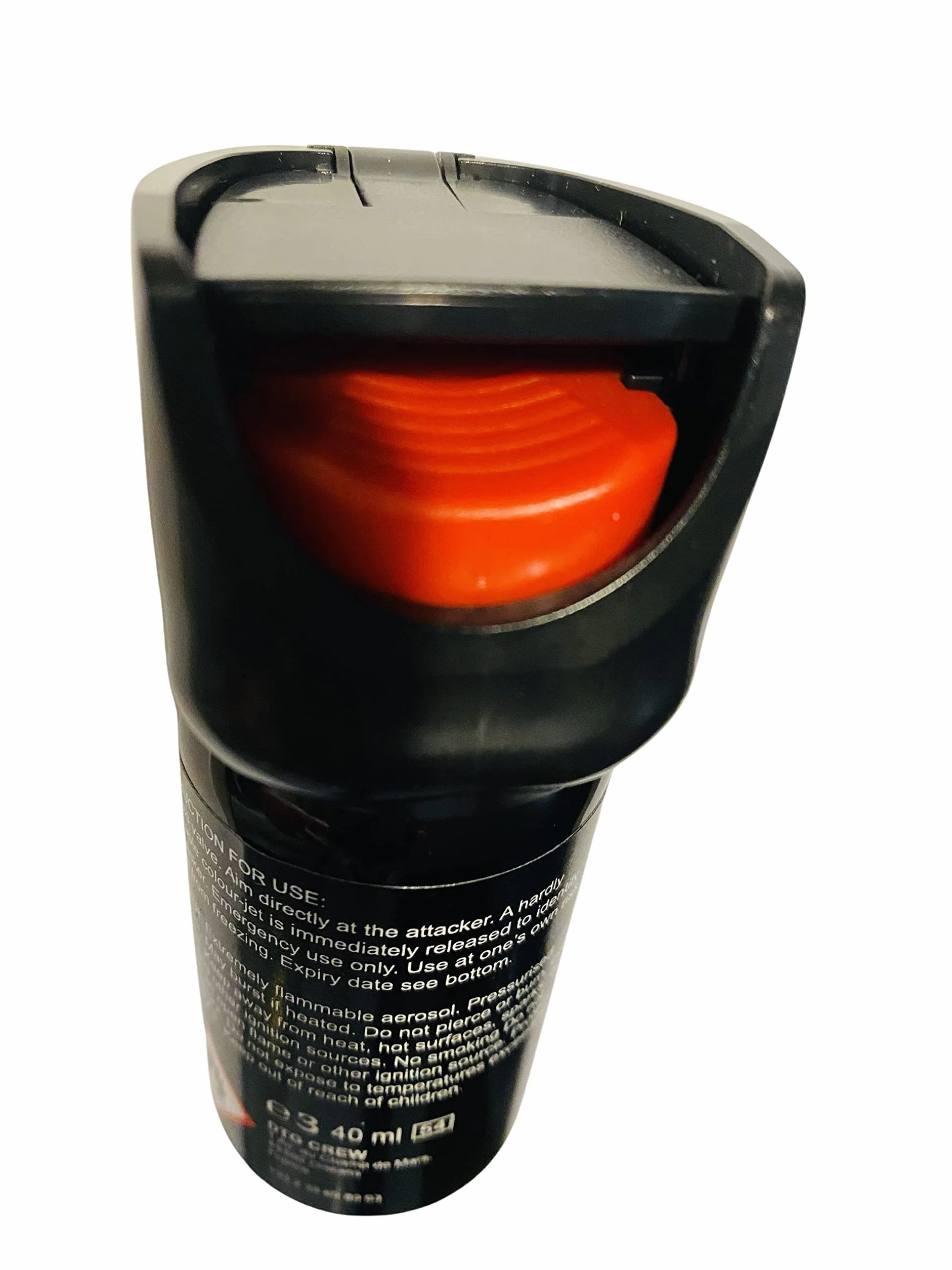Spray antyagresyjny Stop Attack, 40 ml, la soluzione definitiva per la massima sicurezza, effectiace, veloce e deterrente, 4 metry di portata