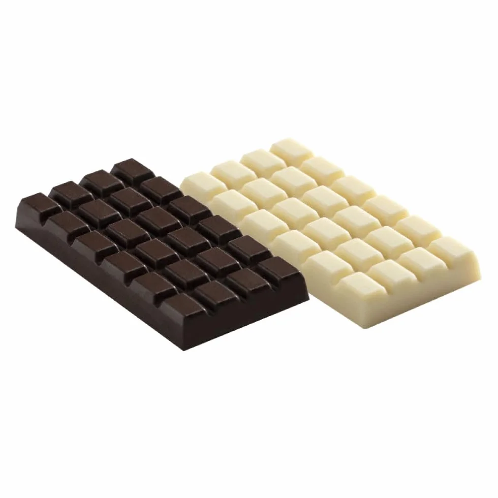 Decora 0050147 forma do czekolady, 100 g, 127 x 72 x 11 wys. mm, poliwęglan, przezroczysta, przezroczysta